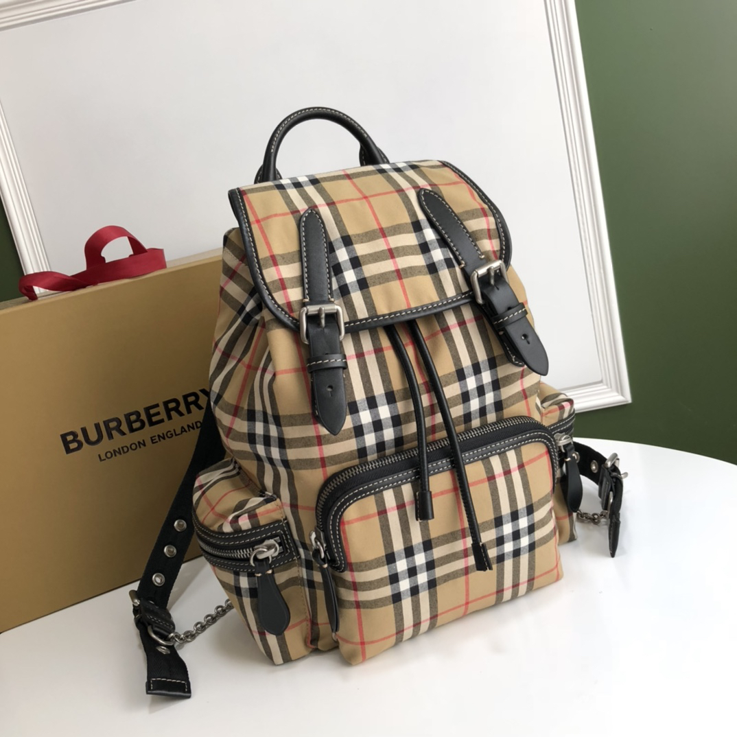 [TOP] BURBERRY Backpack 22x33cm - Khaki - 711 Luxury