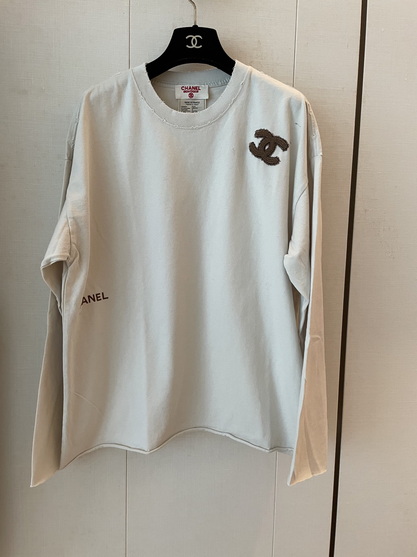 [TOP] CHANEL Long Sleeves - Grey