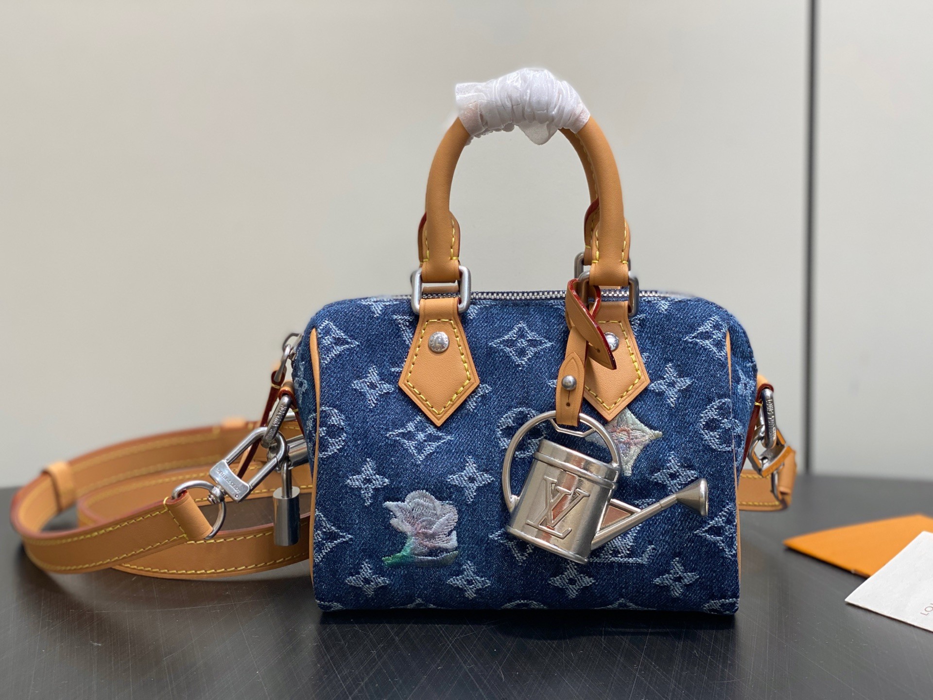 [TOP] Louis Vuitton LV Speedy Bag 18 x 12 x 10 cm - Blue - 711 Luxury