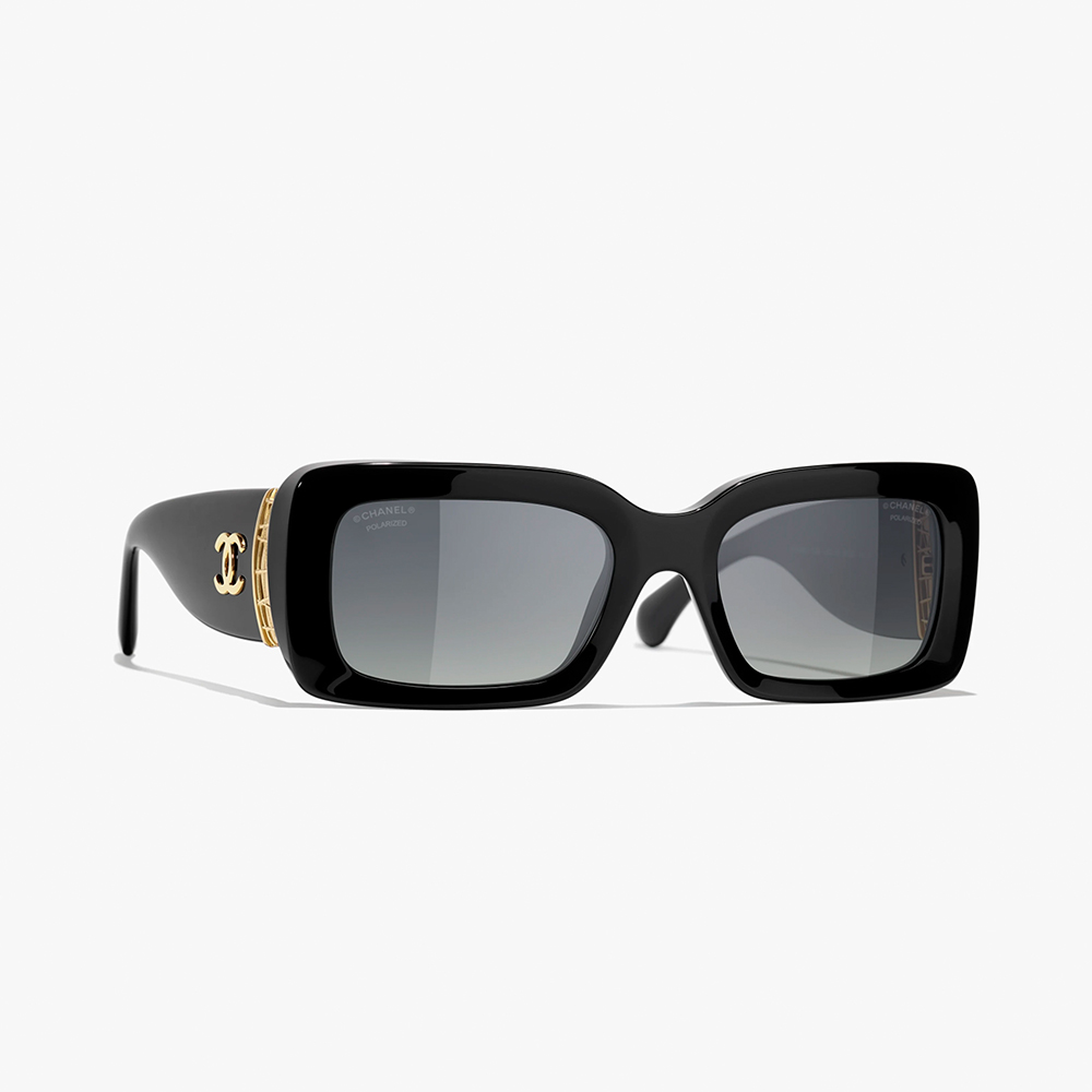 Chanel Rectangle Sunglasses #385454