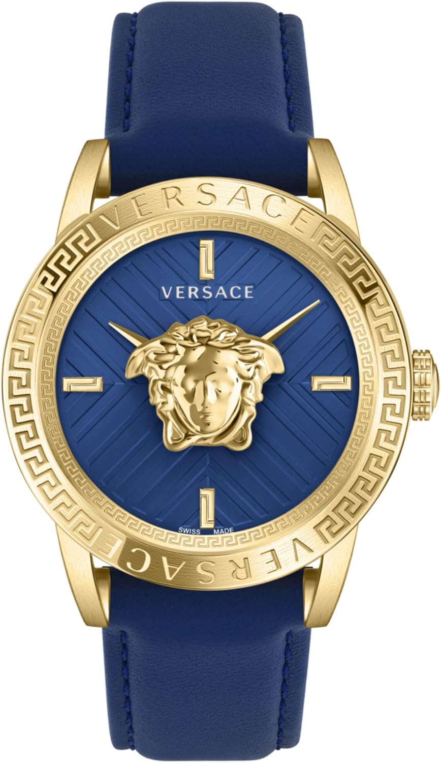 Versace V-Code Collection Luxury Mens Watch Timepiece