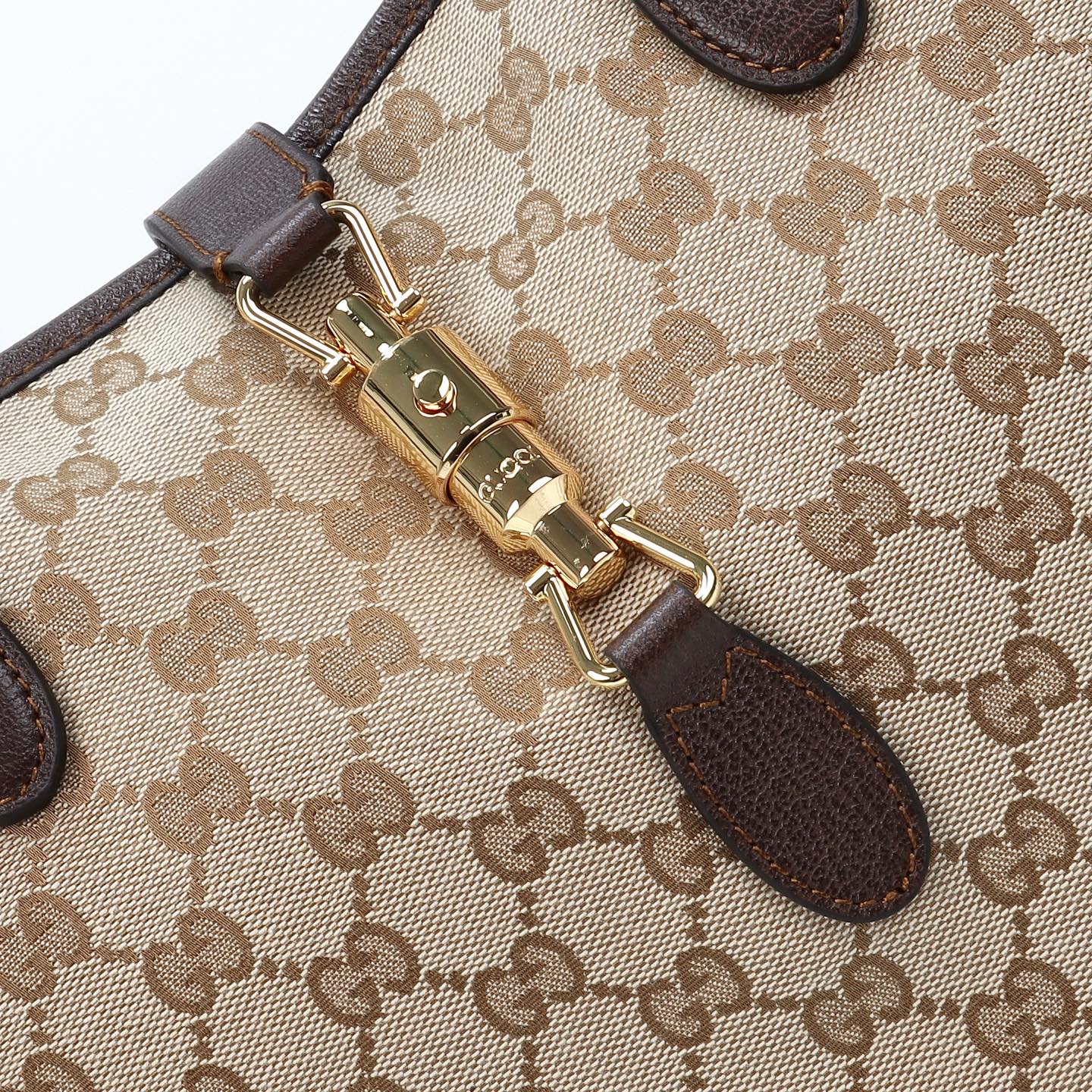 [TOP] GUCCI Gucci Jackie  Tote bag 45×28×12cm - Brown