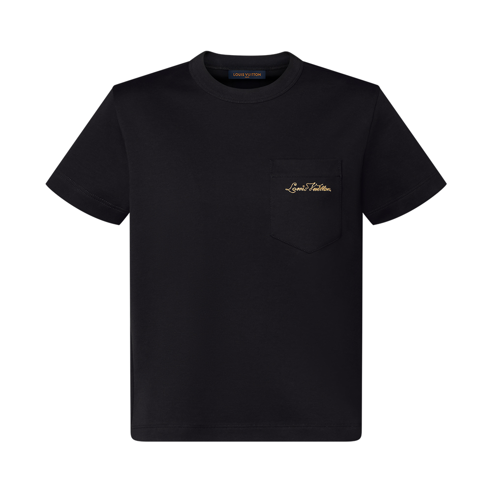 Louis Vuitton Clothing LOUIS VUITTON Signature Pocket T-Shirt #390451 | Nigo Office