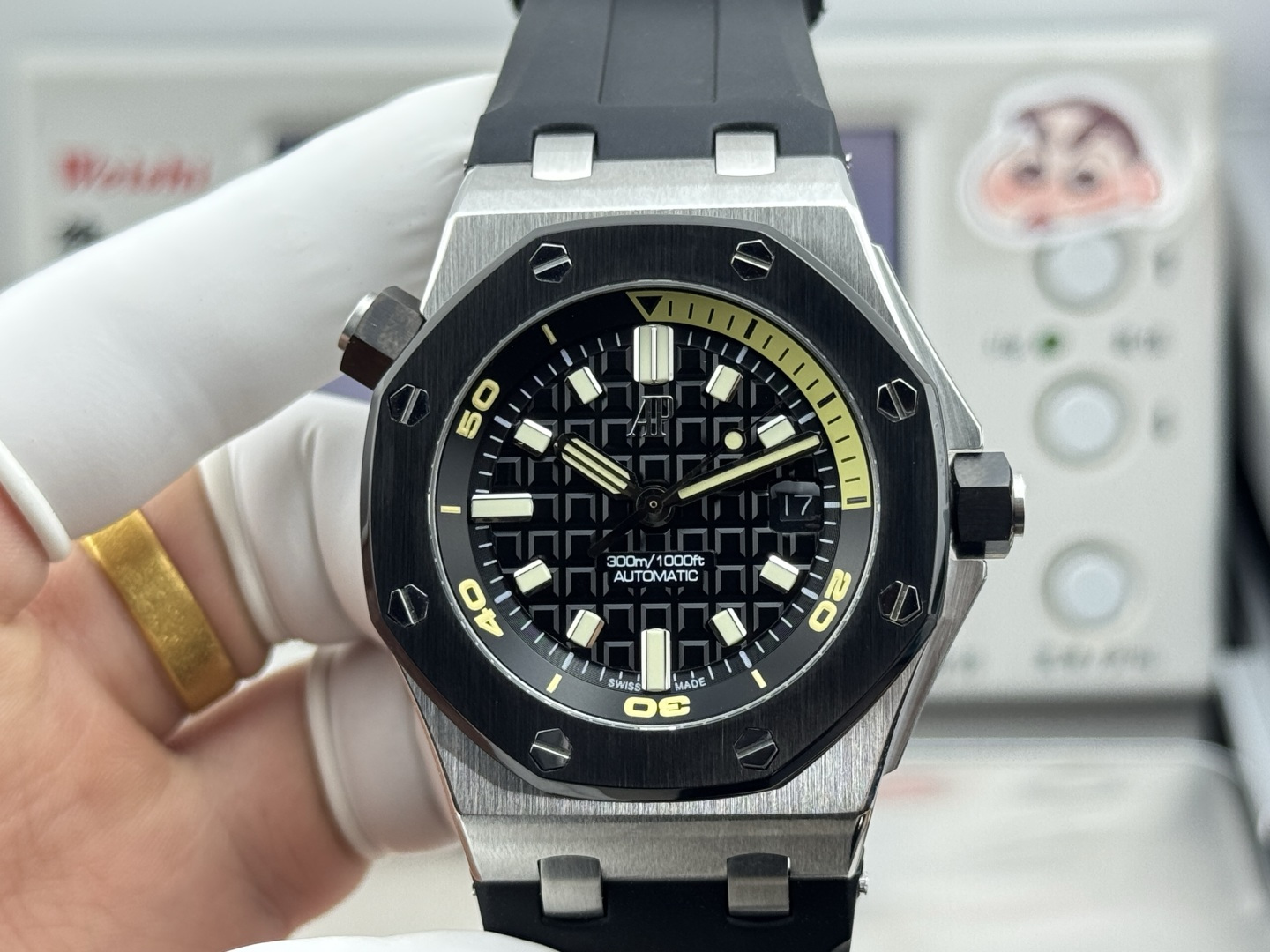 [TOP] Audemars Piguet Men's Watch 42mmX14.1mm - Black - 711 Luxury