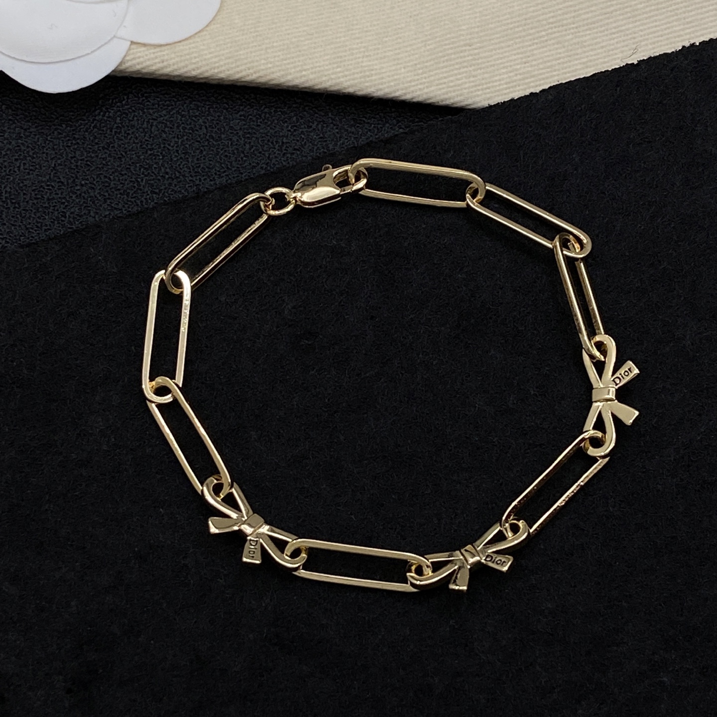 [TOP] Christian Dior Bracelet - Gold - 711 Luxury