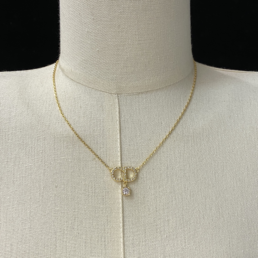 [TOP] Christian Dior Necklace - Gold