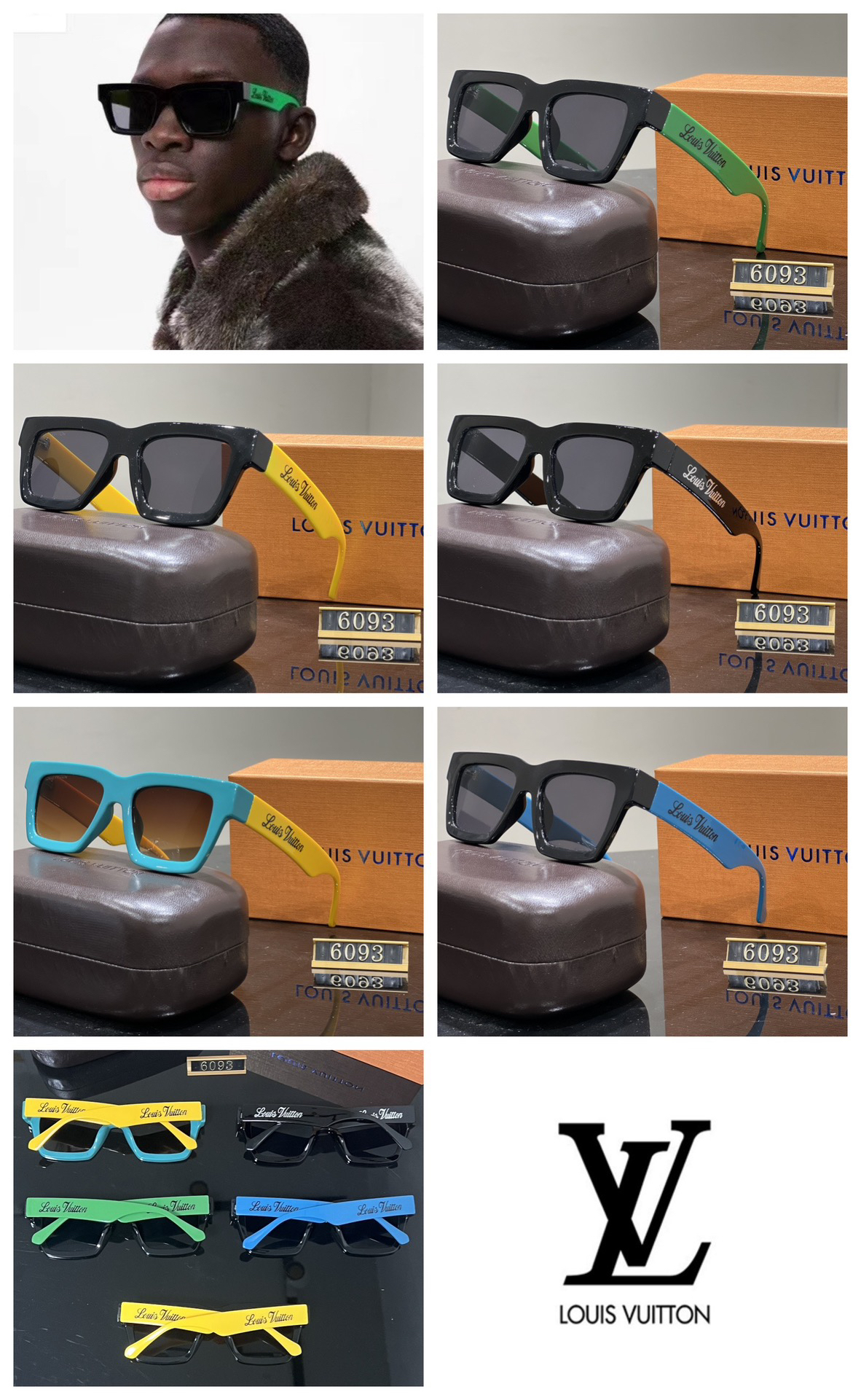 [TOP] Louis Vuitton LV Sunglasses - 5 Colors - 711 Luxury