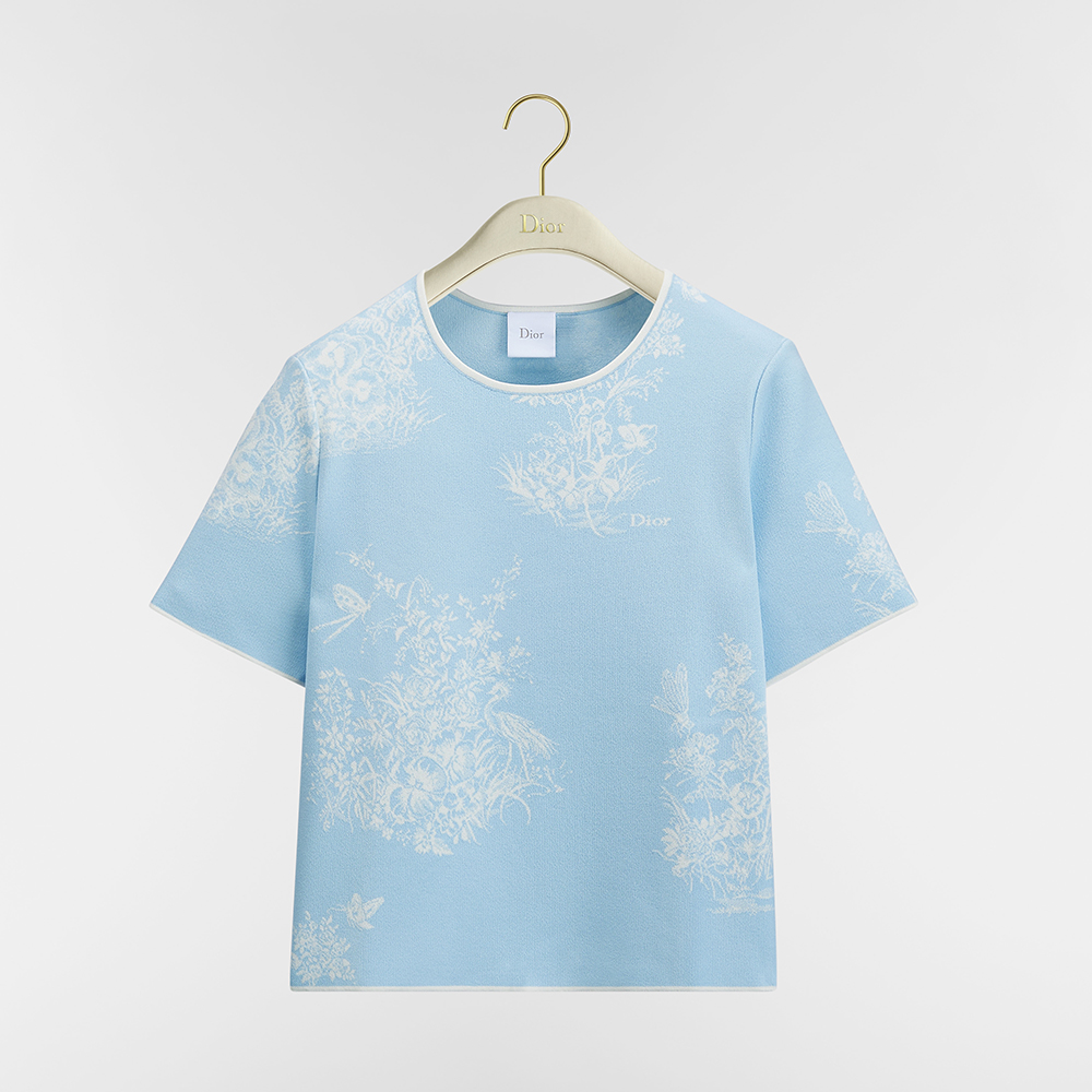 Dior Clothing DIOR Dioriviera Short-Sleeved Sweater #390387 | Nigo Office