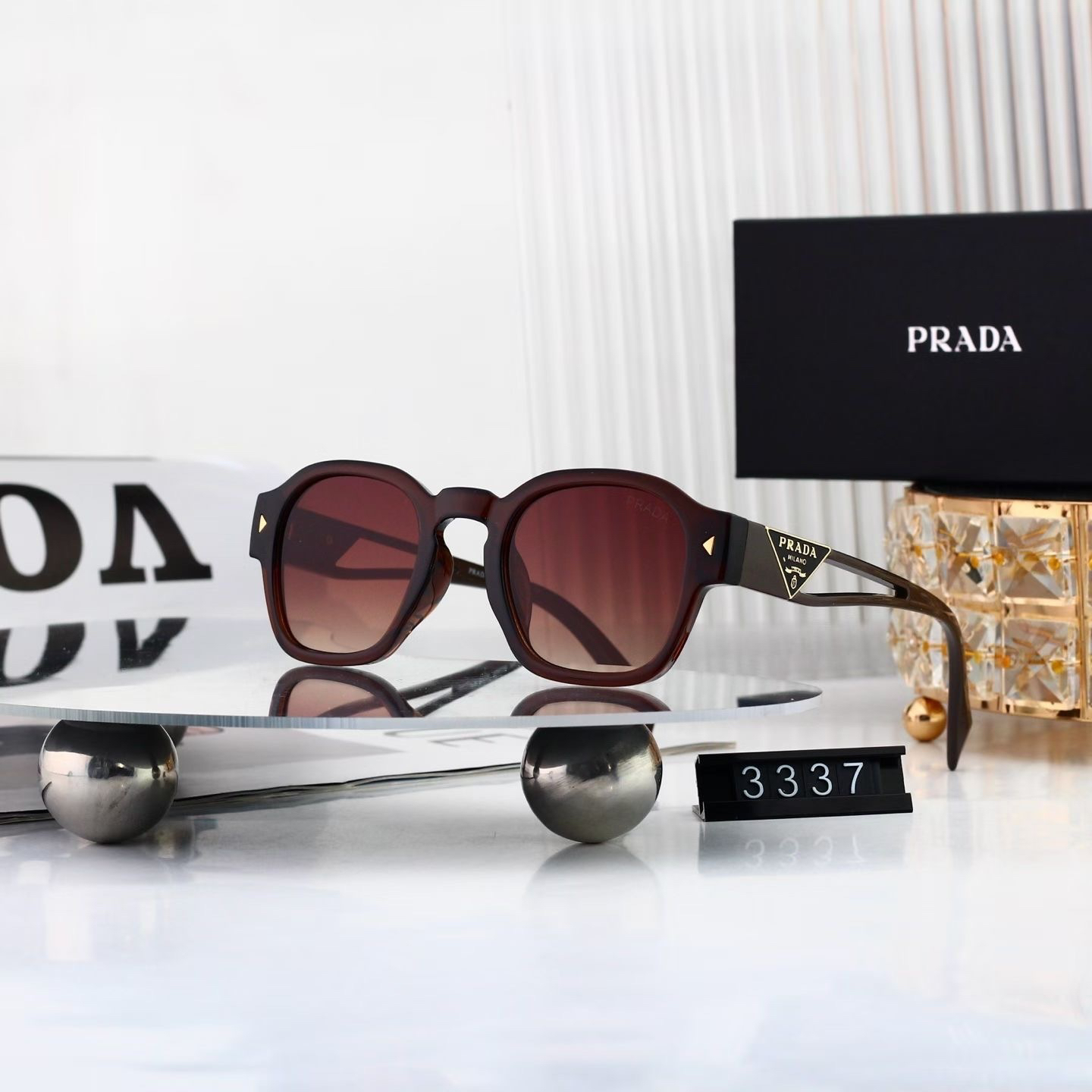 [TOP] PRADA Sunglasses - 5 Colors - 711 Luxury