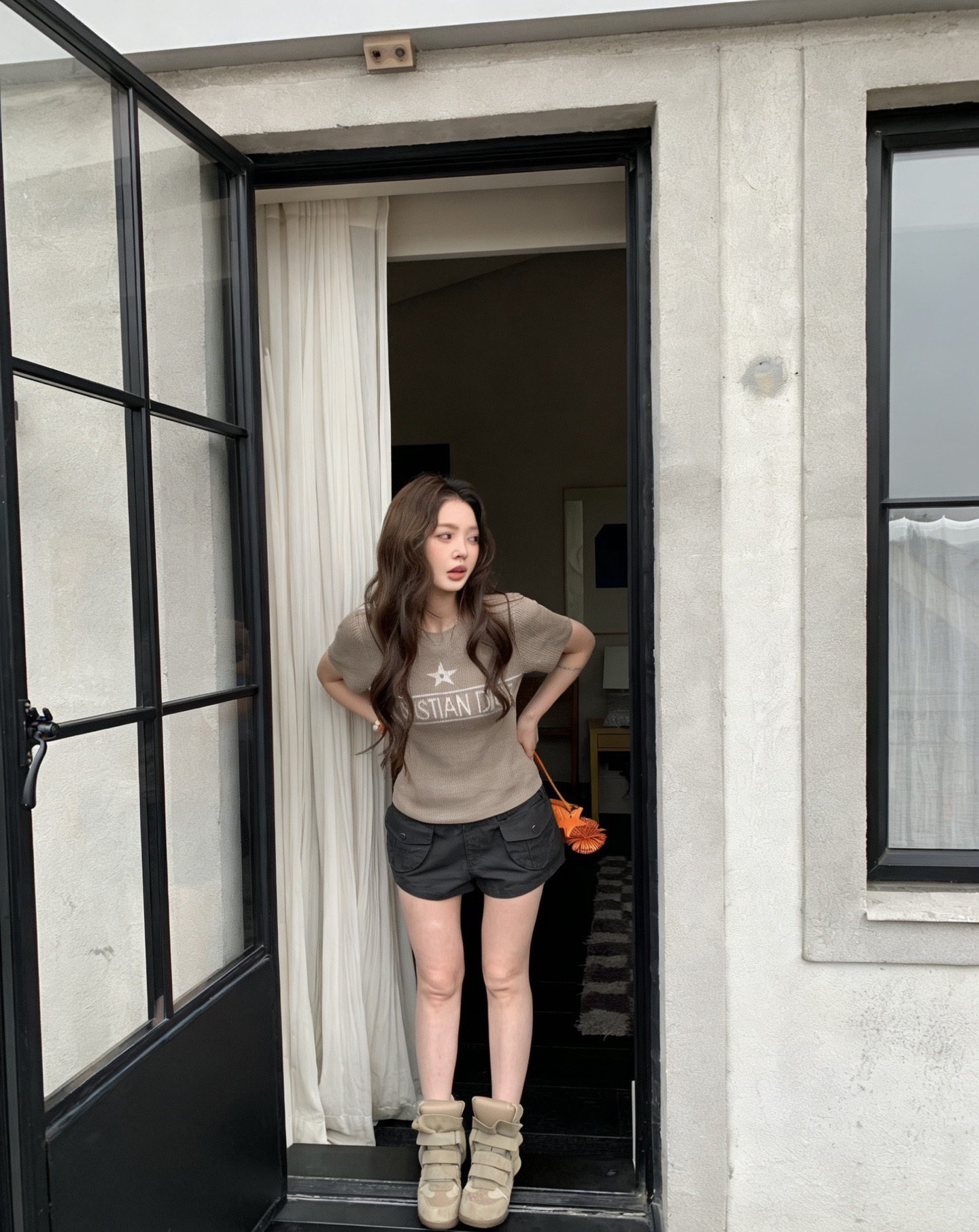 [TOP] Christian Dior Knit Top - 2 Color