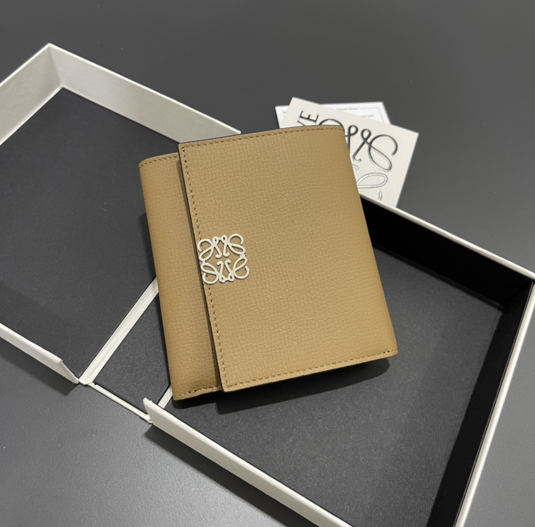 [TOP] LOEWE  Wallet 10*11 cm - Brown