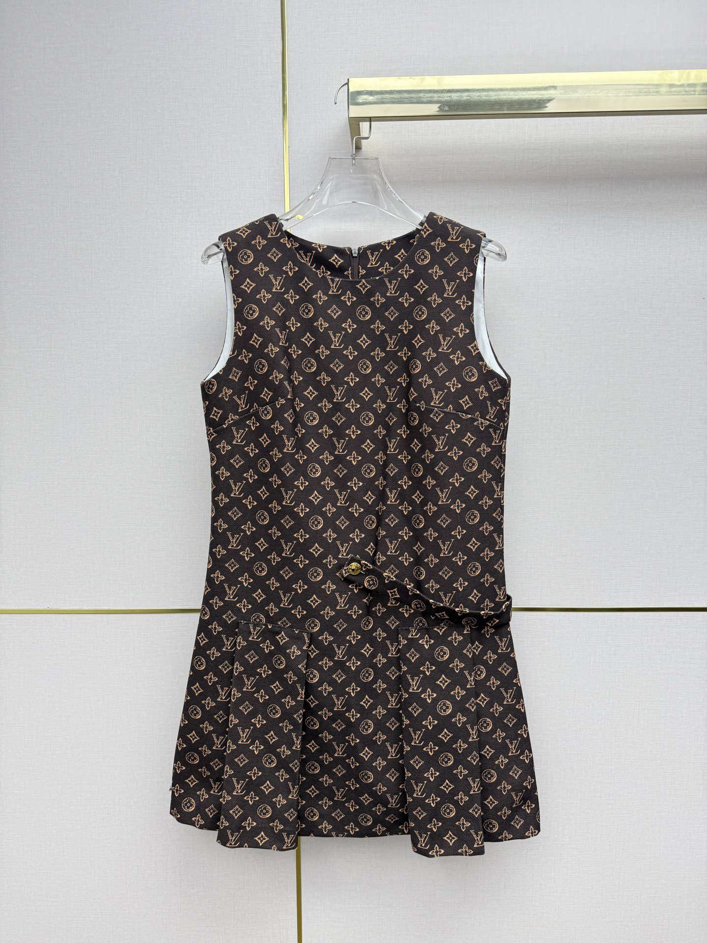 [TOP] Louis Vuitton LV  Dress-  Brown