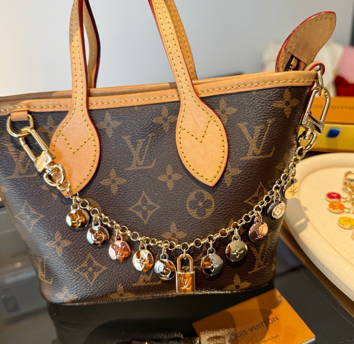 [TOP] Louis Vuitton LV Bag Chain - Gold - 711 Luxury