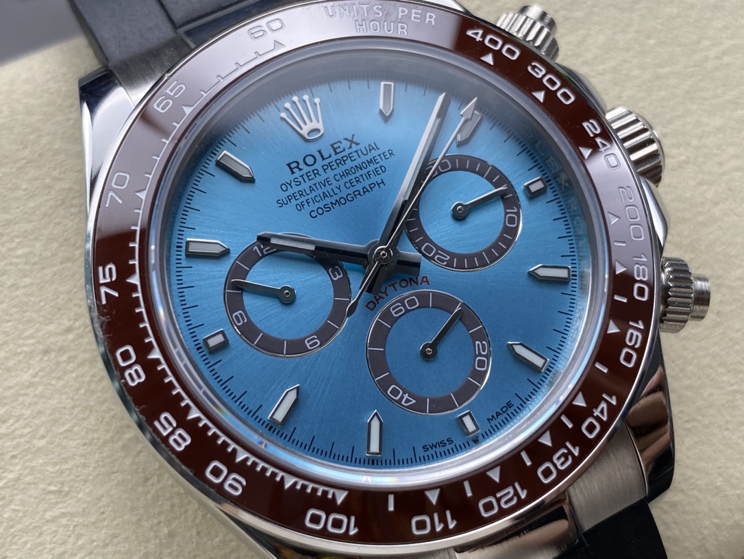 [TOP] ROLEX Men's Watch 40 mm - Blue