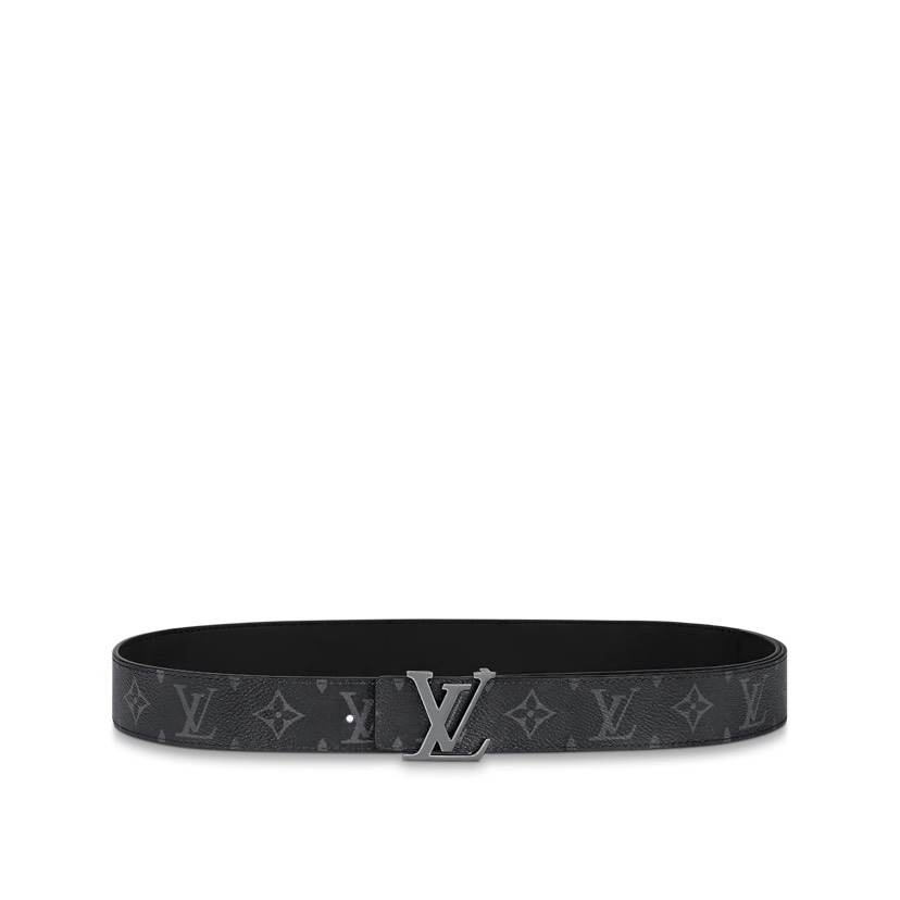 [TOP] Louis Vuitton LV Belt 4cm - Black - 711 Luxury