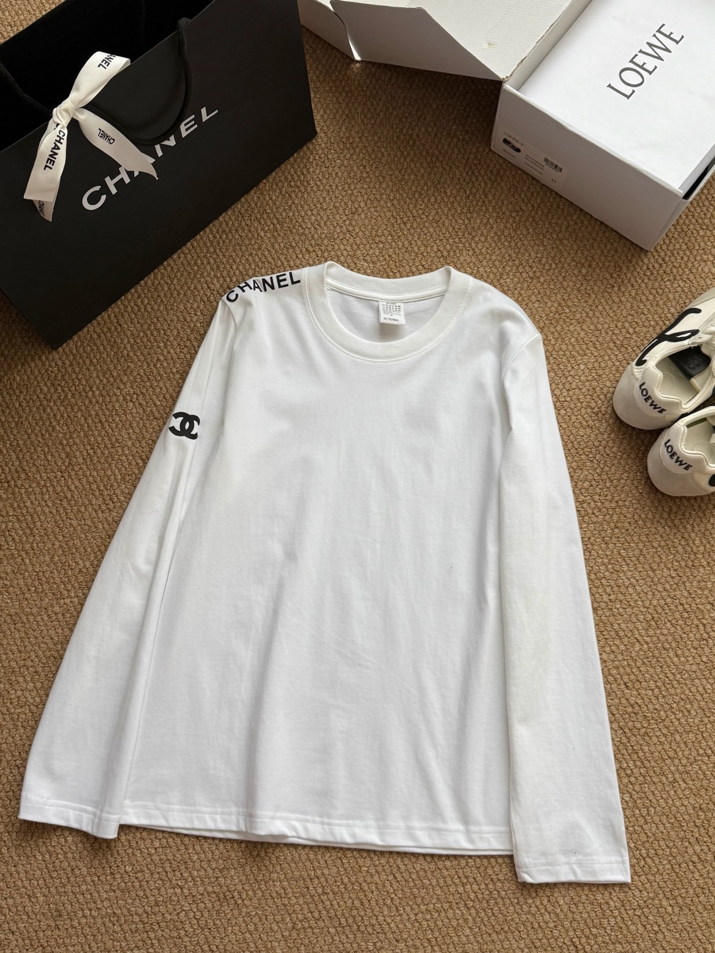 [TOP] CHANEL Long-Sleeve T-Shirt - 3 Color