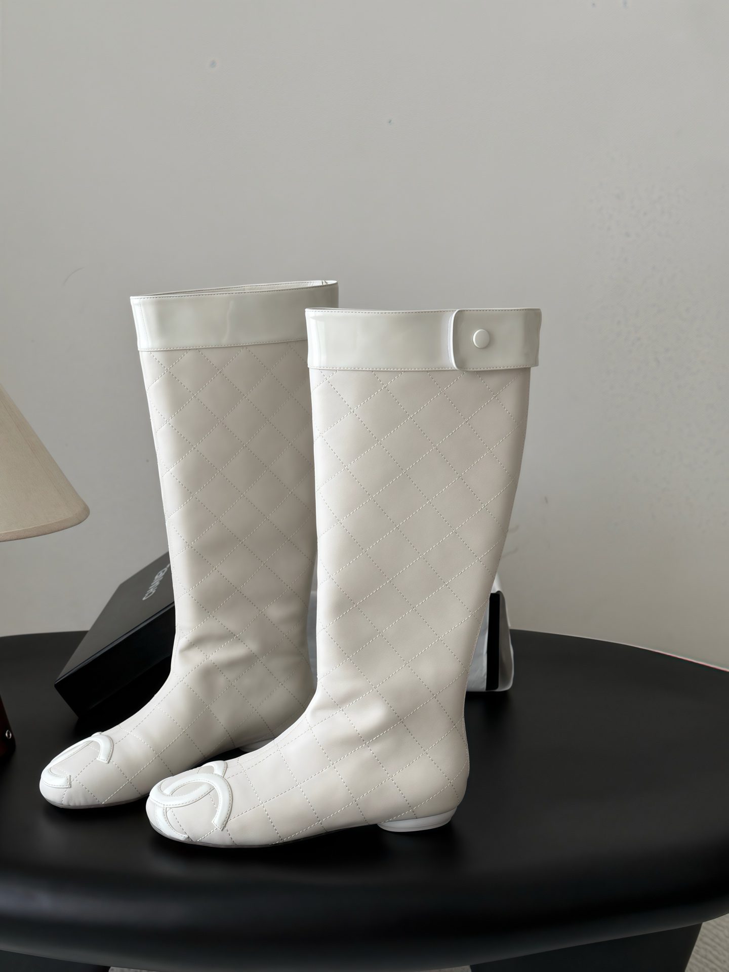 Chanel Shoes Chanel Vintage Mid-calf Boots #395429 View 2 | Nigo Office