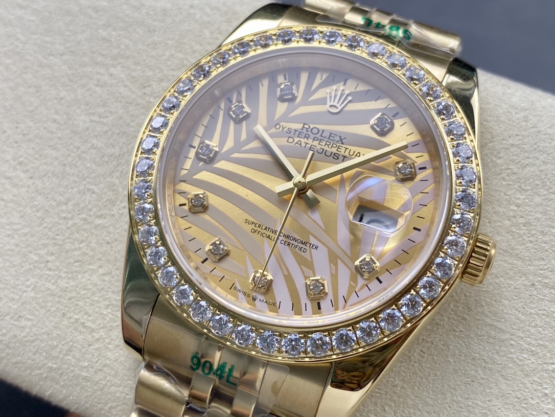 [TOP] ROLEX Men's Watch 41 mm - Gold