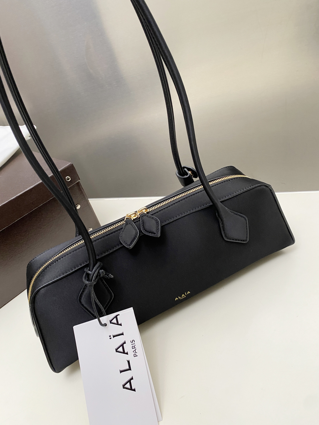 [TOP] ALAIA LE TECKEL Bag  33*11*10 cm - Black - 711 Luxury