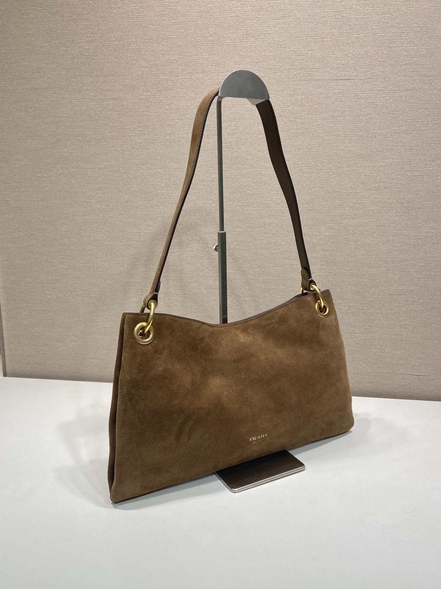 [TOP] PRADA Etude Bag 40.5x20.5cm - Brown
