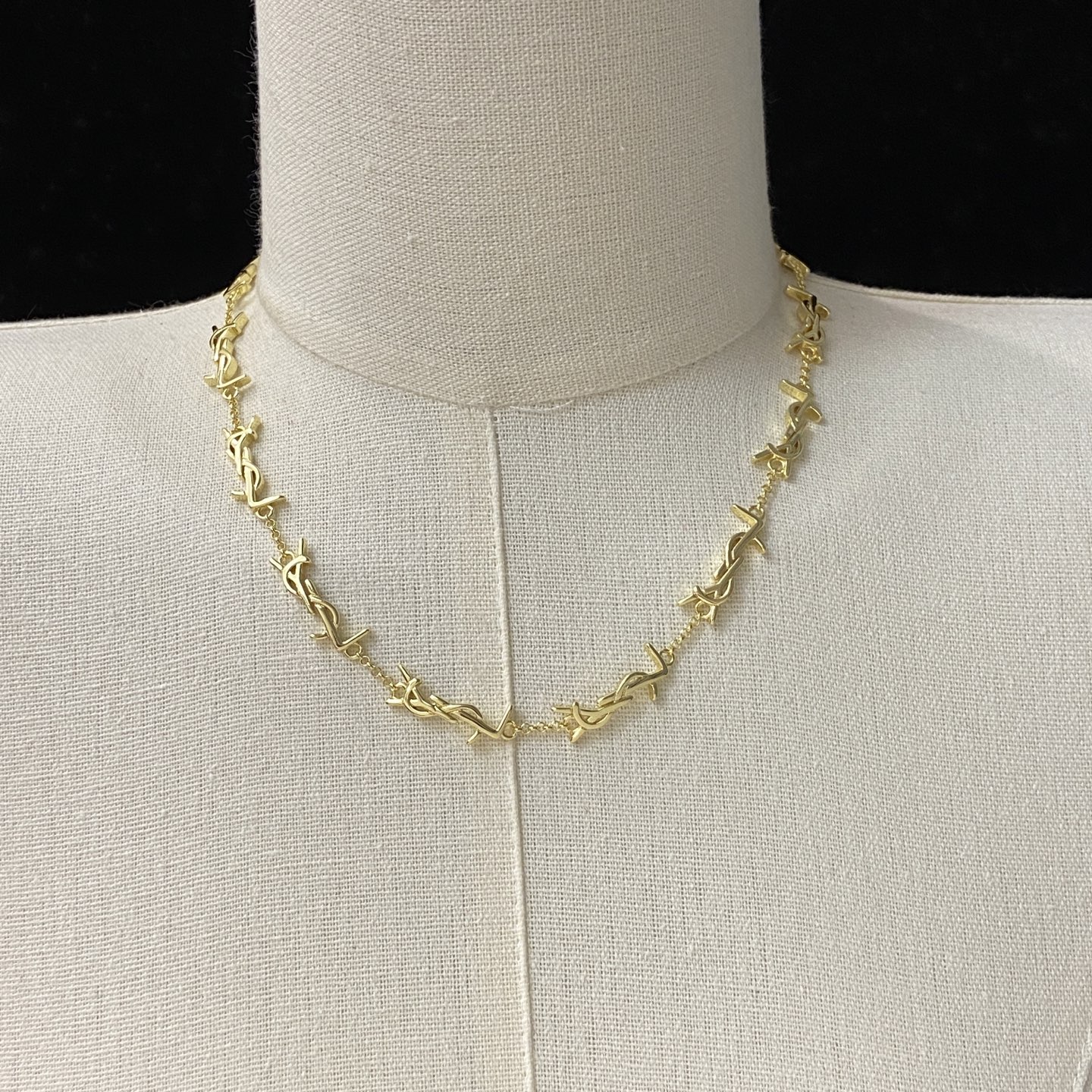 [TOP] Yves Saint Laurent YSL  Necklace - 2 Colors - 711 Luxury