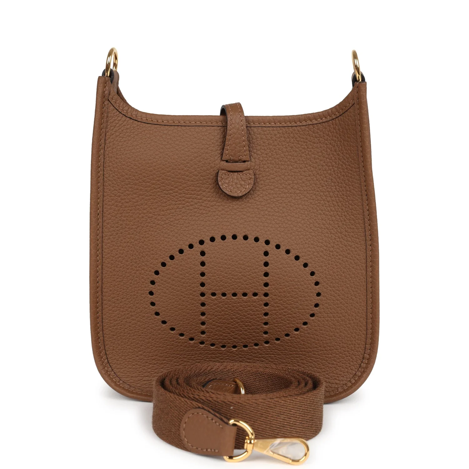 Hermes Evelyne TPM Alezan Taurillon Maurice Gold Hardware