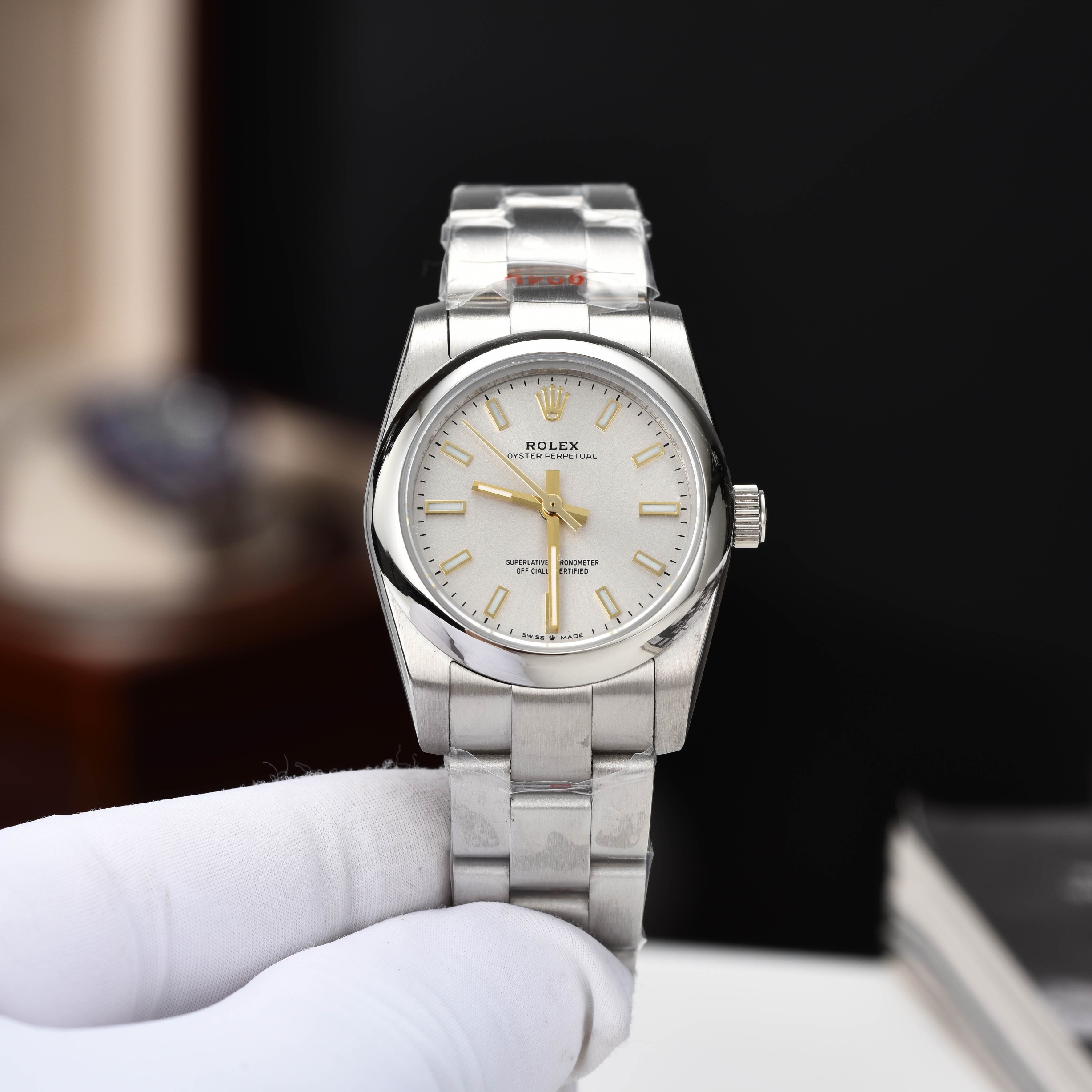 [TOP] ROLEX  Watch 31mm - Sliver