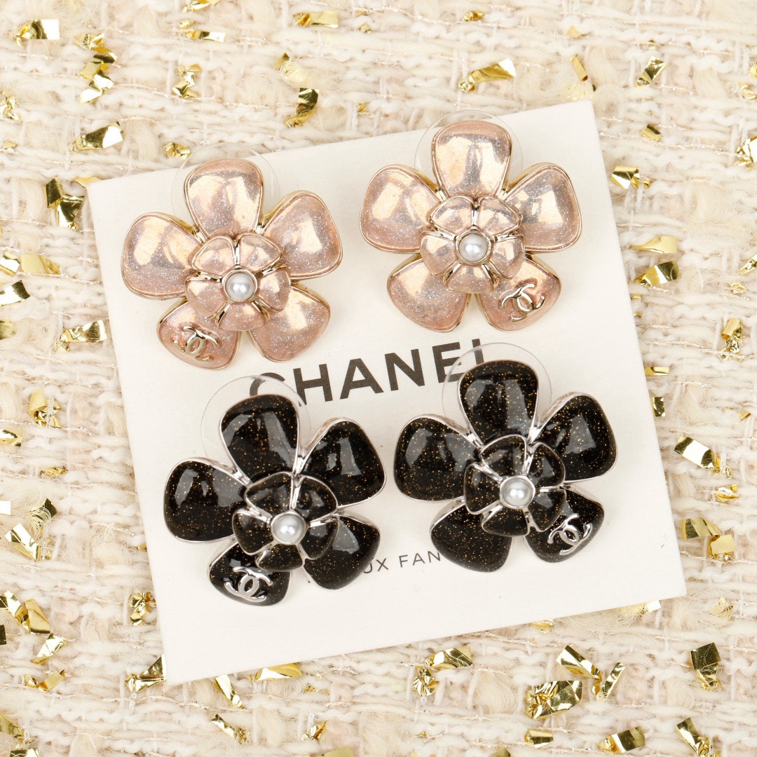 [TOP] CHANEL Earrings - 2 Color