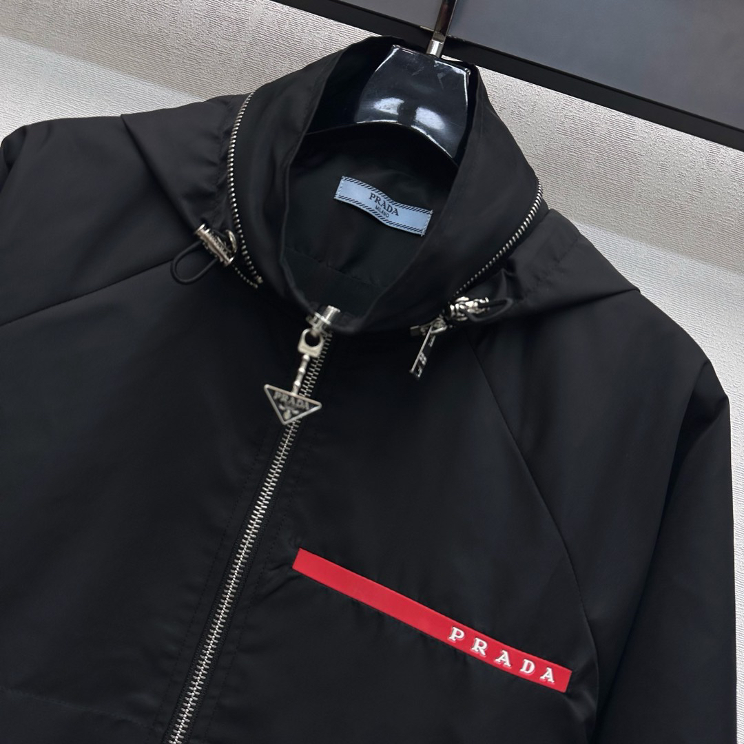 [TOP] PRADA  Jacket - Black