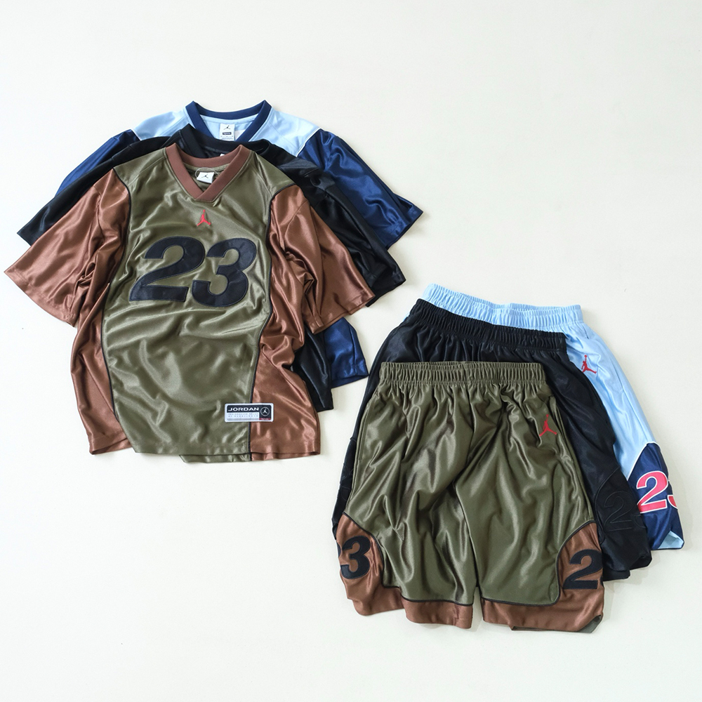 Supreme X AJ Jordan Week7 Warm Up Jersey Football Clothes Basketball Shorts #380048