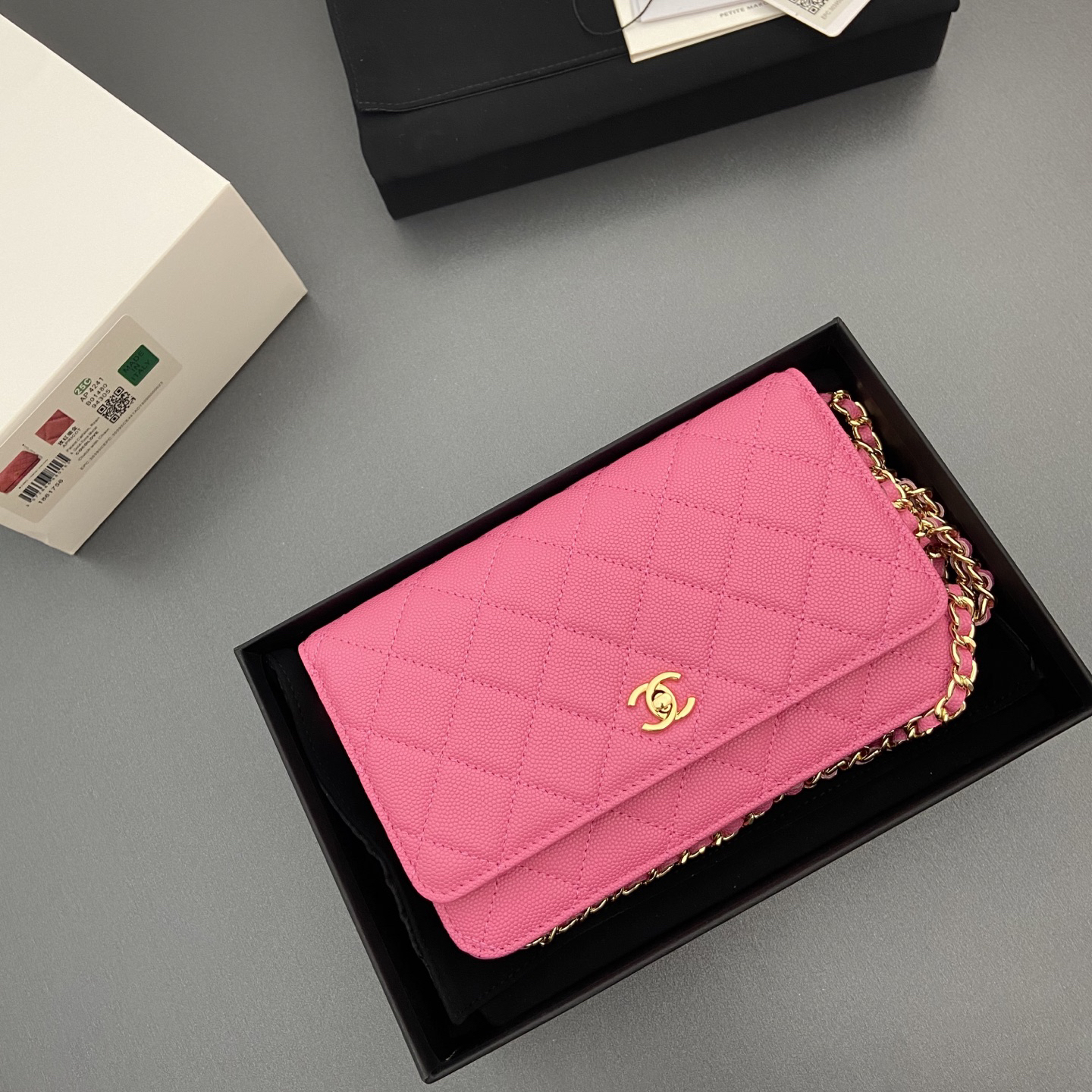 [TOP] CHANEL Woc Bag  20-13-3.5cm - Pink