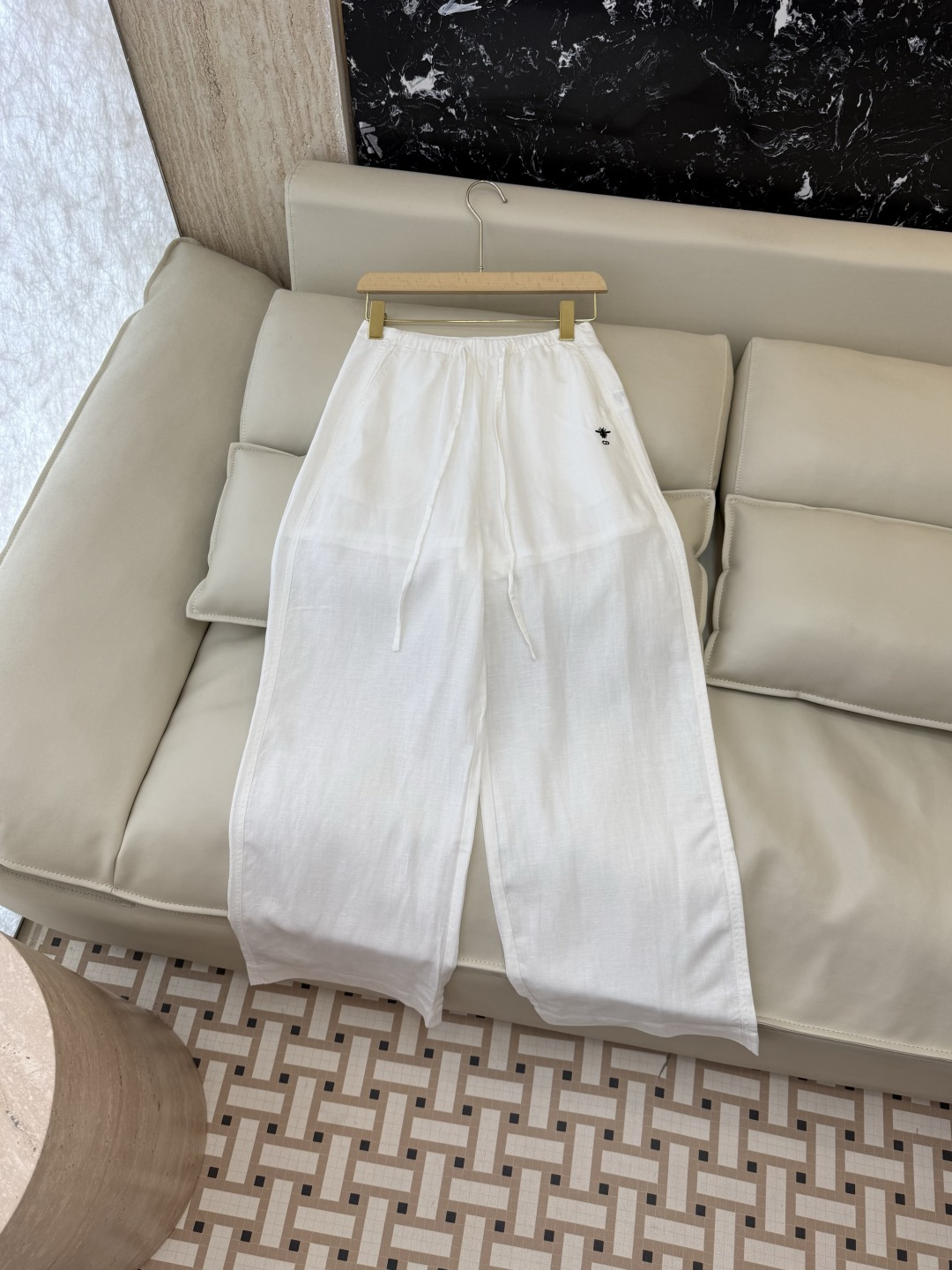 [TOP] Christian Dior Pants - White - 711 Luxury