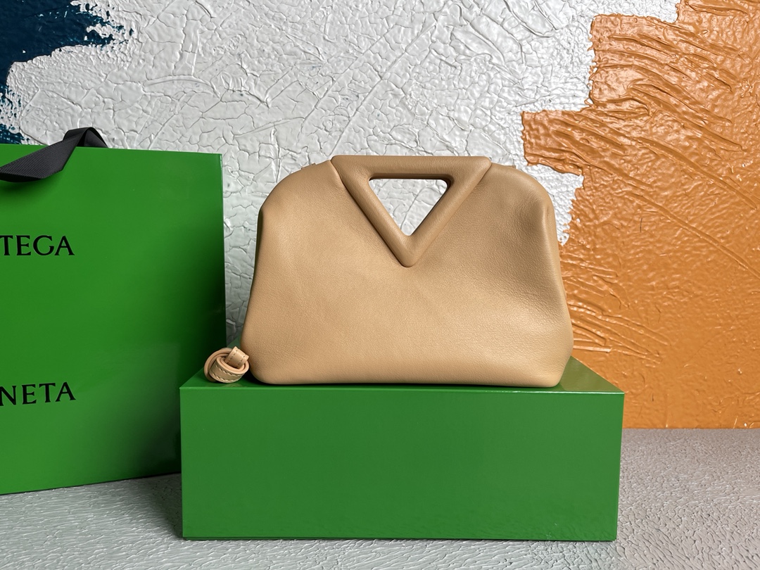[TOP] Bottega Veneta BV INT Bag 24*16*8cm - Apricot - 711 Luxury