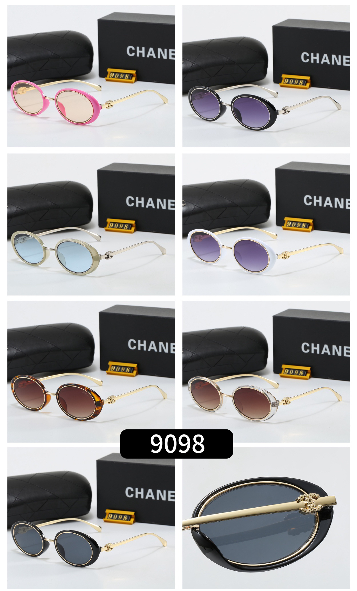 [TOP] CHANEL Sunglasses - 7 Colors - 711 Luxury