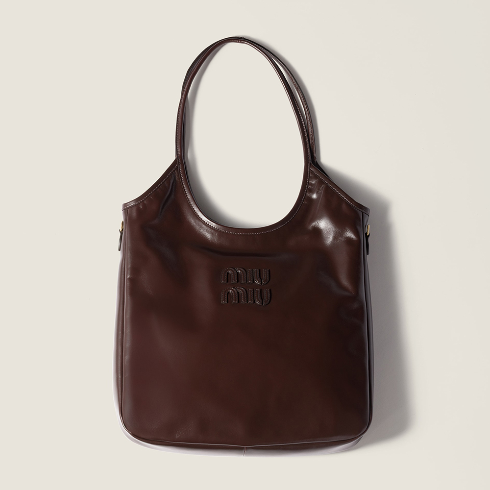MiuMiu Black Ivy Leather Bag #336426