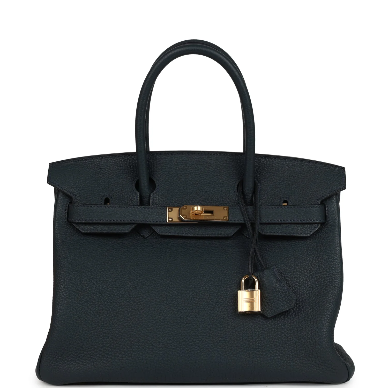 Hermes BirkinVert Rousseau Togo Gold Hardware