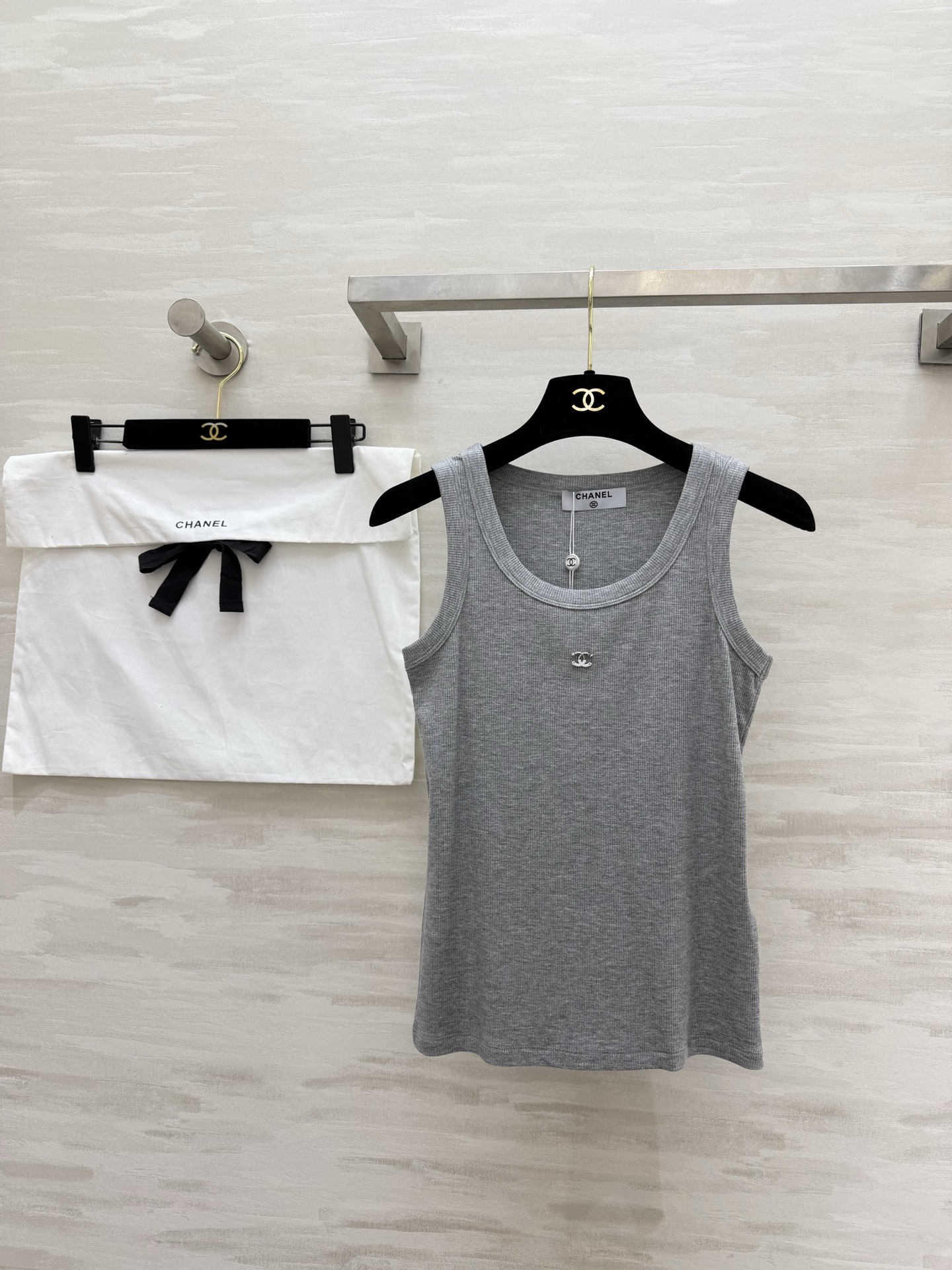 [TOP] CHANEL Vest - Gray - 711 Luxury