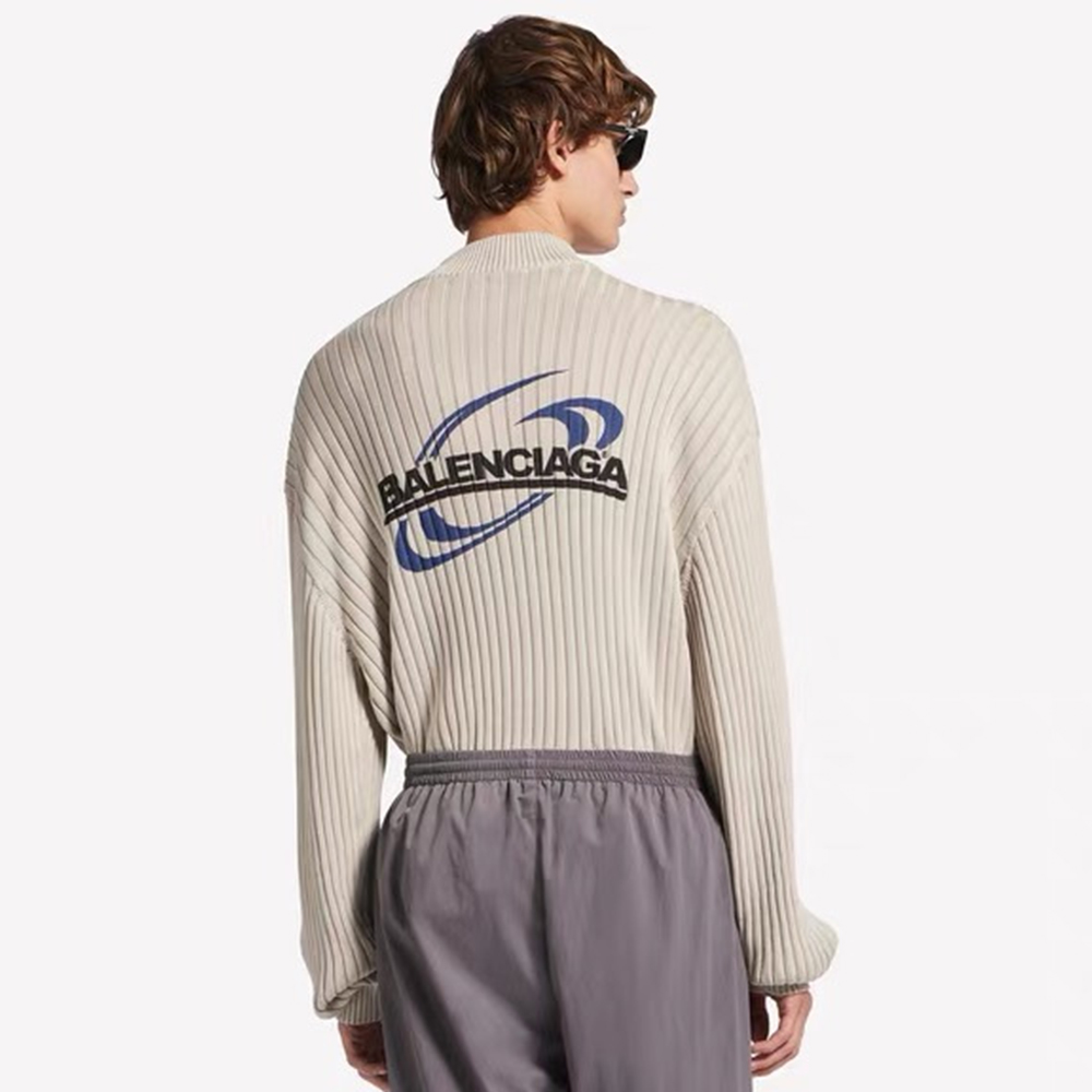 Balenciaga Pullover Half Zip Shirt #387466