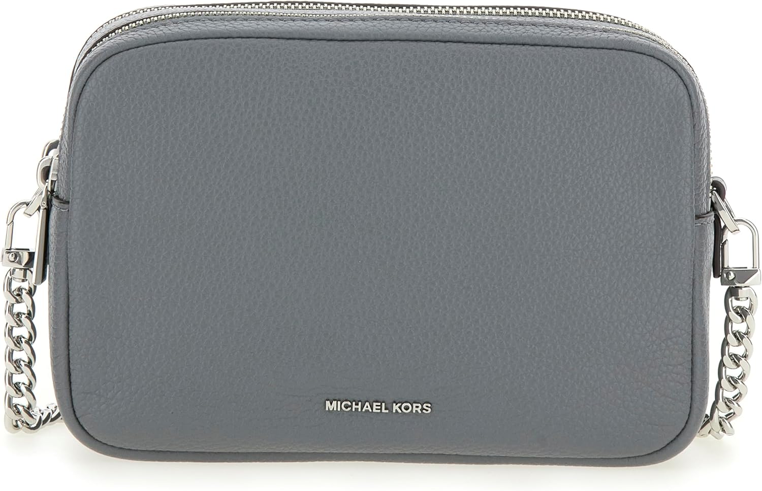 Michael Kors Womens Bryant Medium Double Zip Chain Camera Crossbody Bag