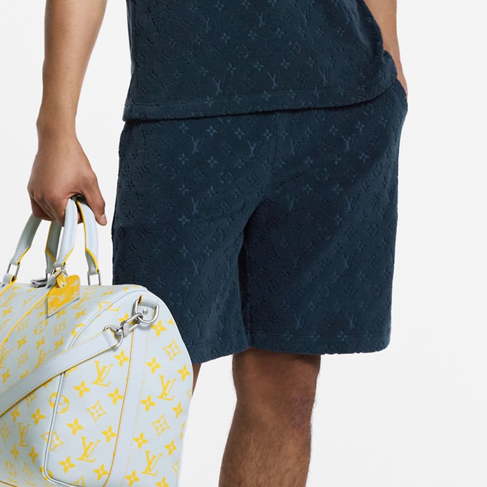 LOUIS VUITTON Monogram French Terry Shorts #190791