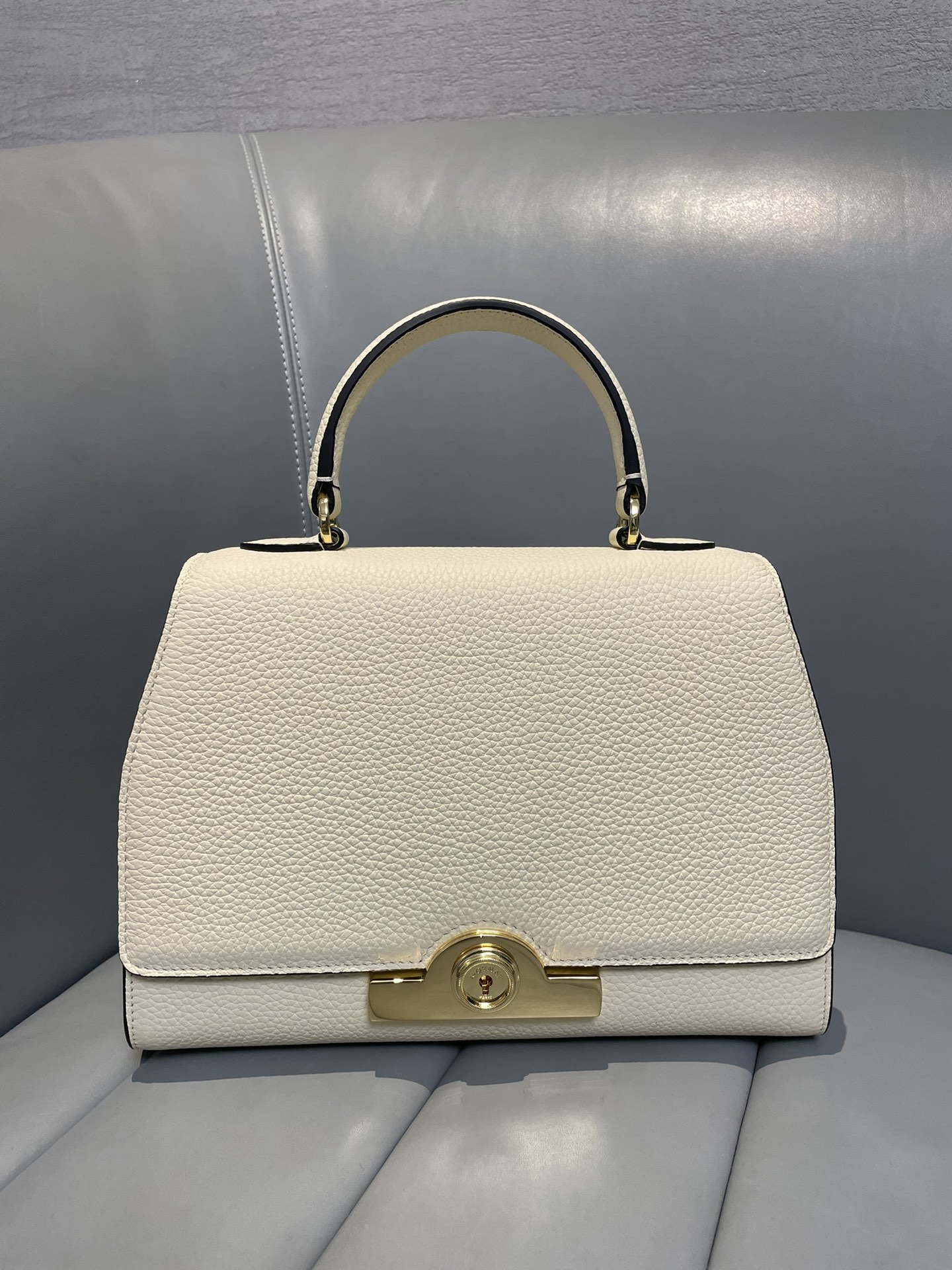 [TOP] MOYNAT RéJANE Bag Cowhide 26x10x18.5cm - White - 711 Luxury