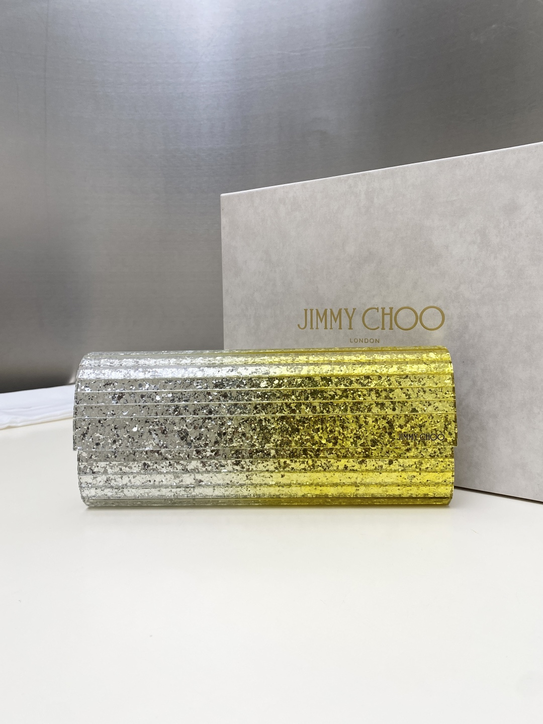 [TOP] JIMMY CHOO Sweetie Bag 24*10*5CM - Sliver - 711 Luxury