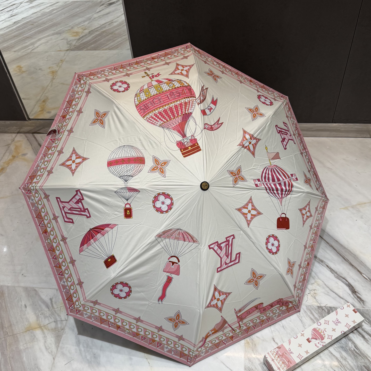 [TOP] Louis Vuitton LV Umbrella - White - 711 Luxury