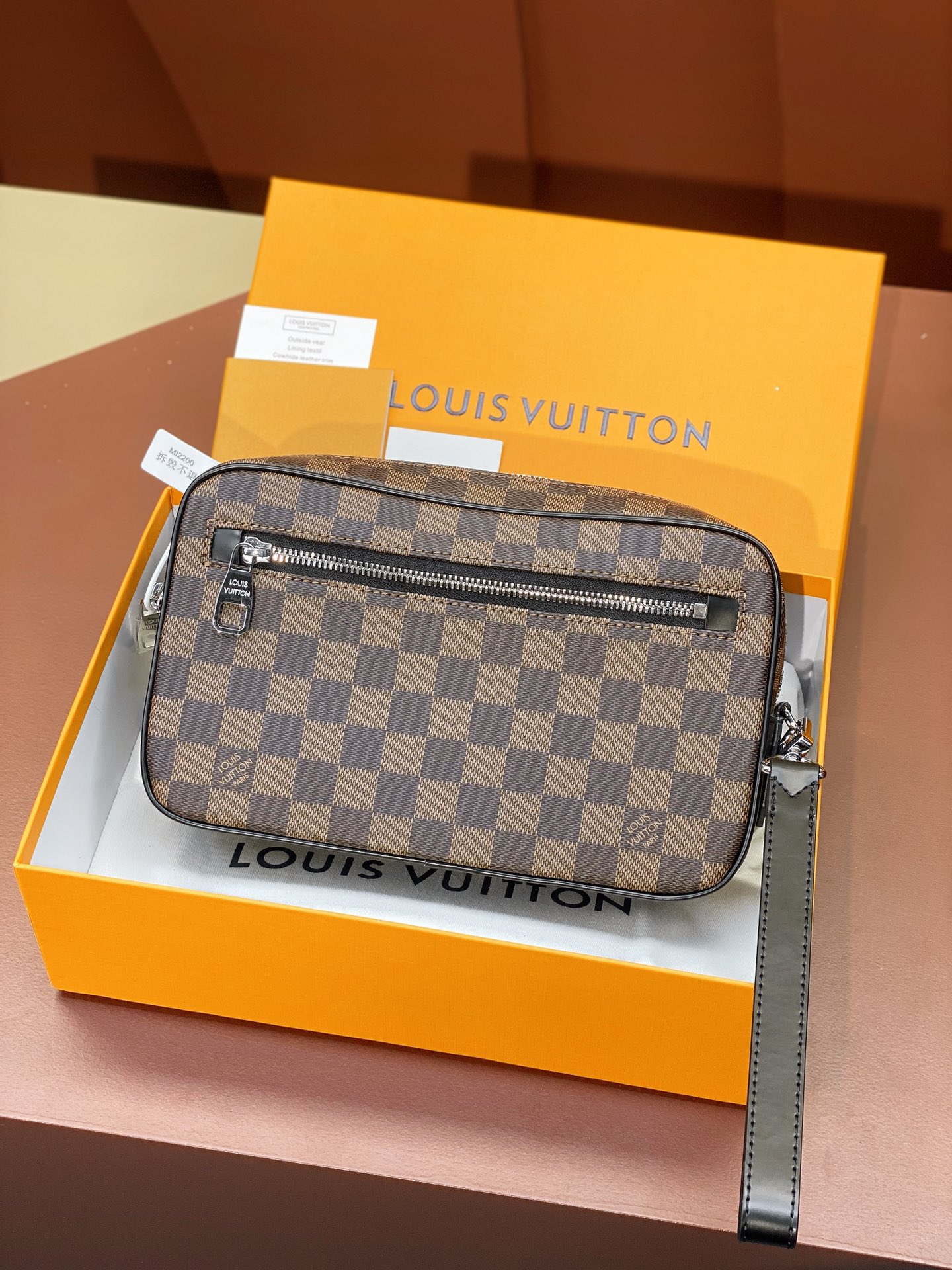 [TOP] Louis Vuitton LV Kasai Bag 25x15.5x6.5cm Damier Ebene - 4 Color