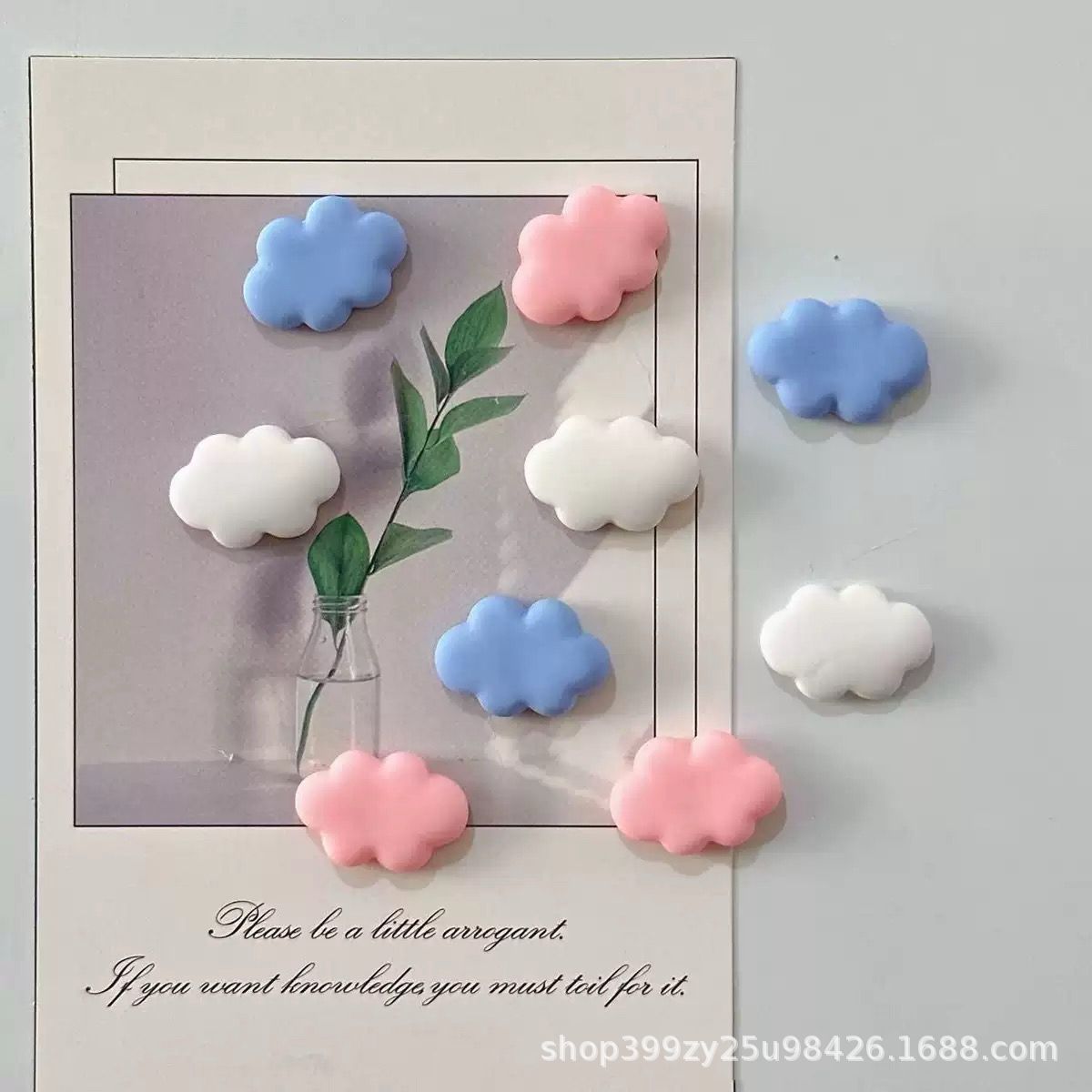 Simple refrigerator magnet