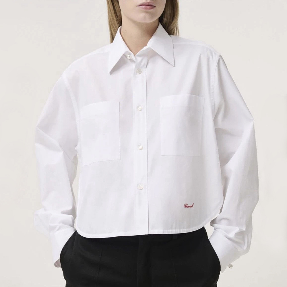 Chanel Mattieu Blazy Blouse White #384592