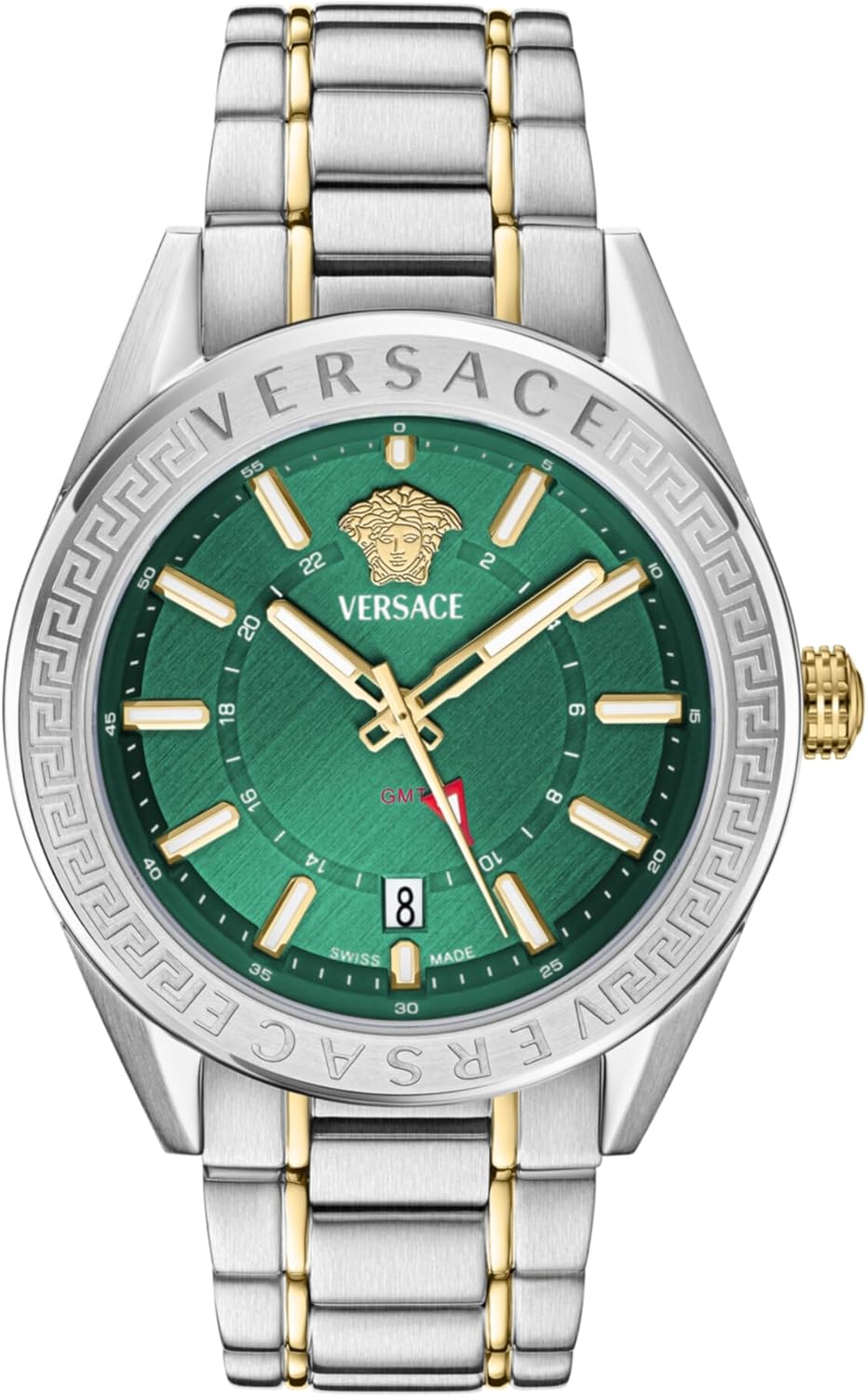 Versace V-Code GMT Bracelet Watch