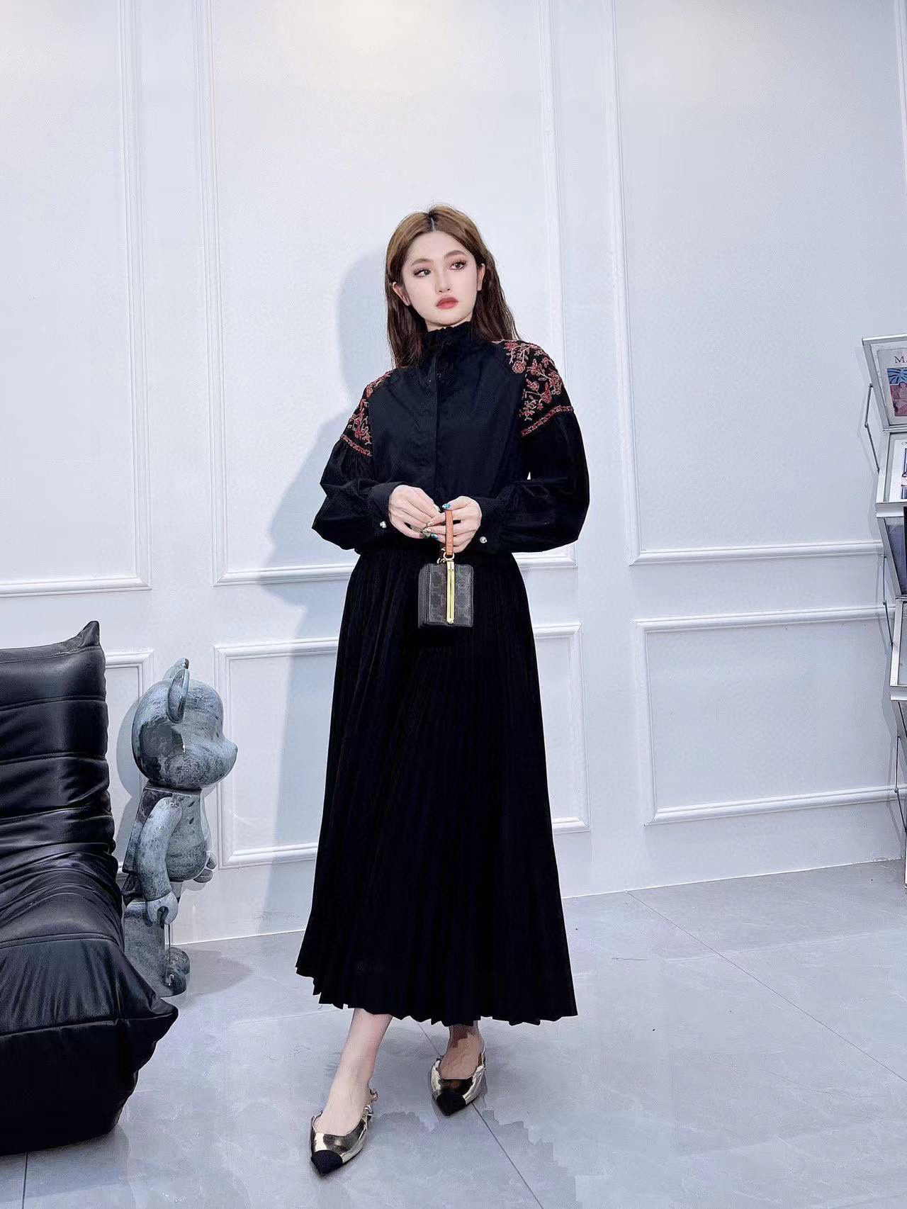 [TOP] Christian Dior  Shirt -Black