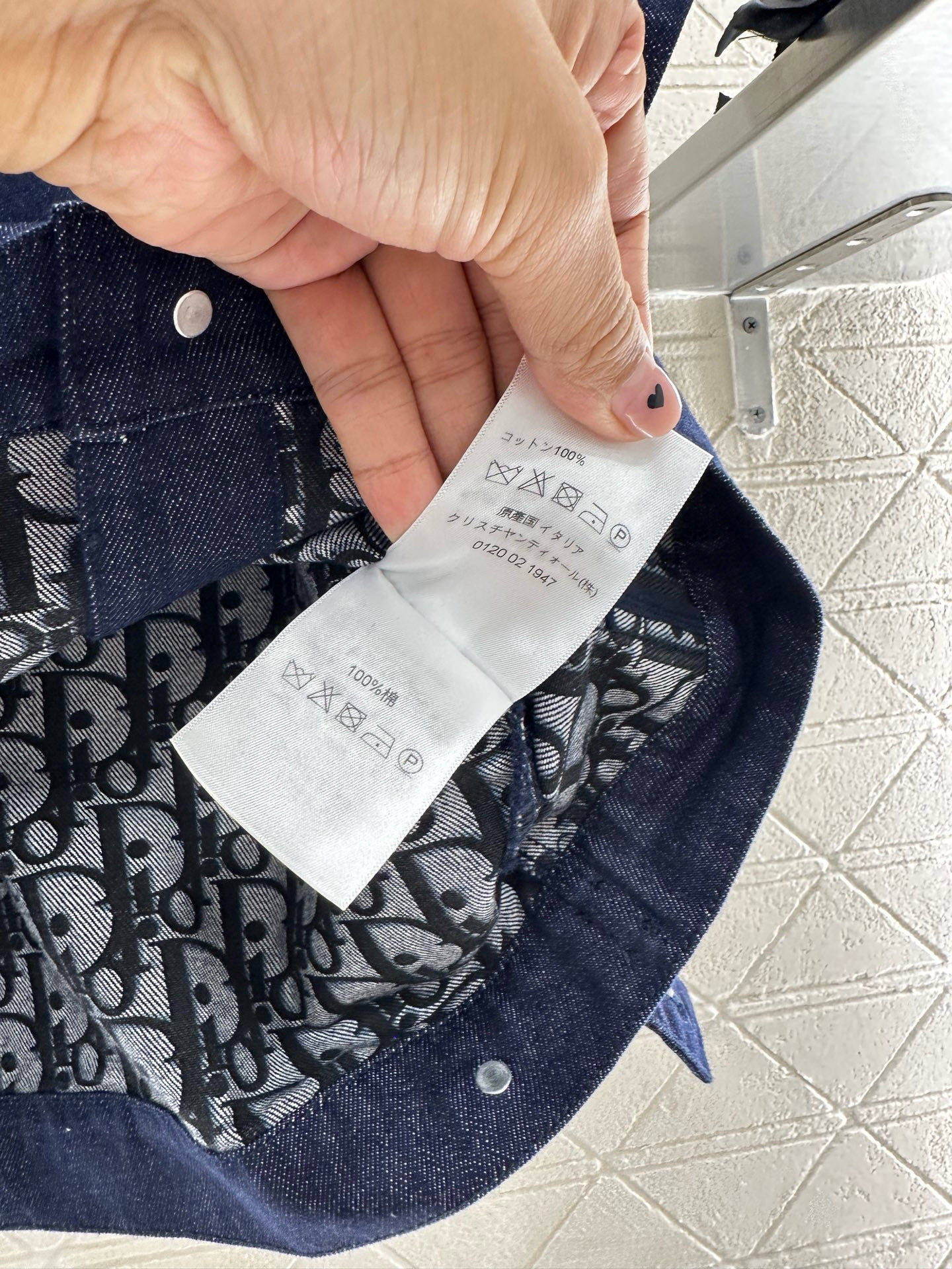 [TOP] Christian Dior  Suit -Blue