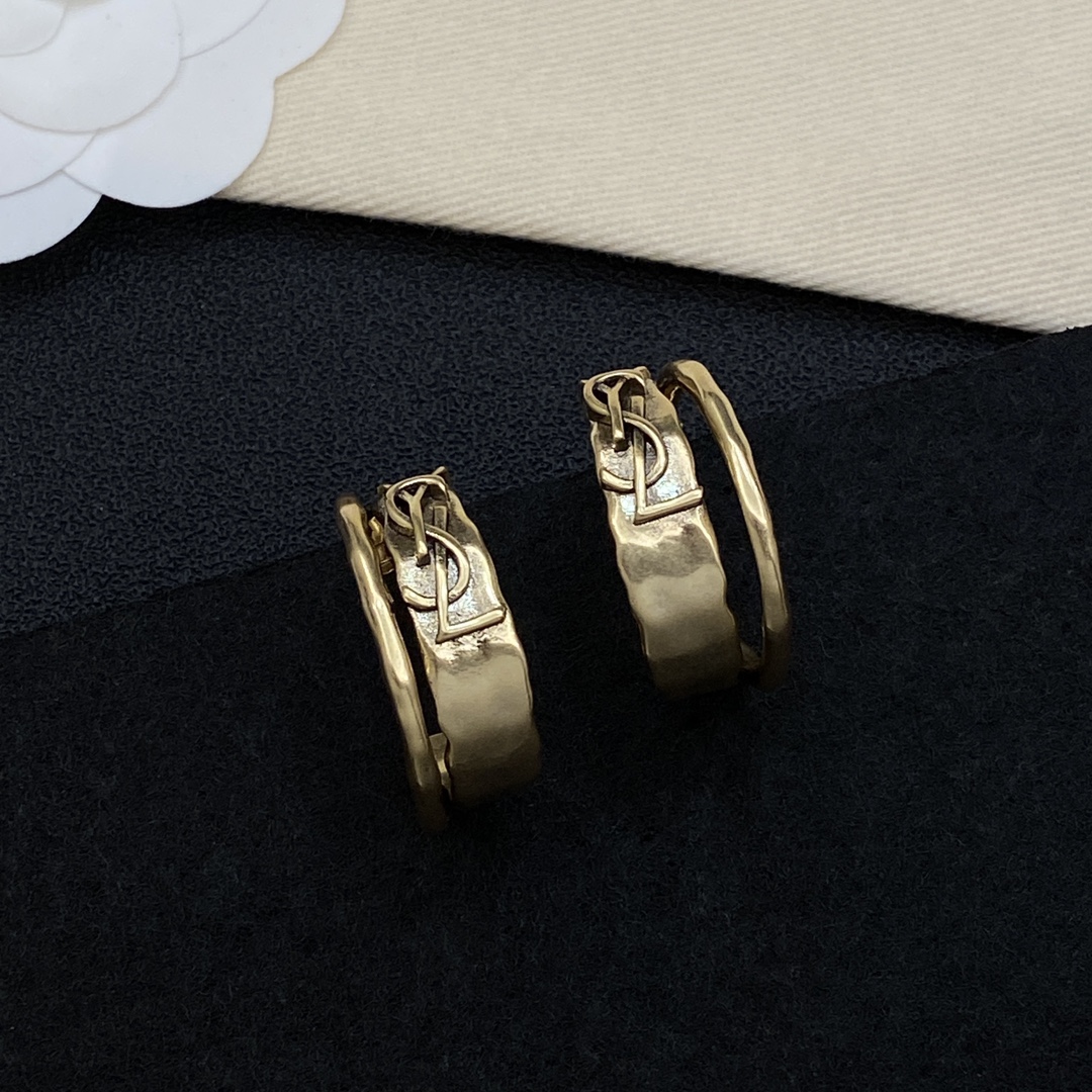 [TOP] Yves Saint Laurent YSL Earrings - 2 Color